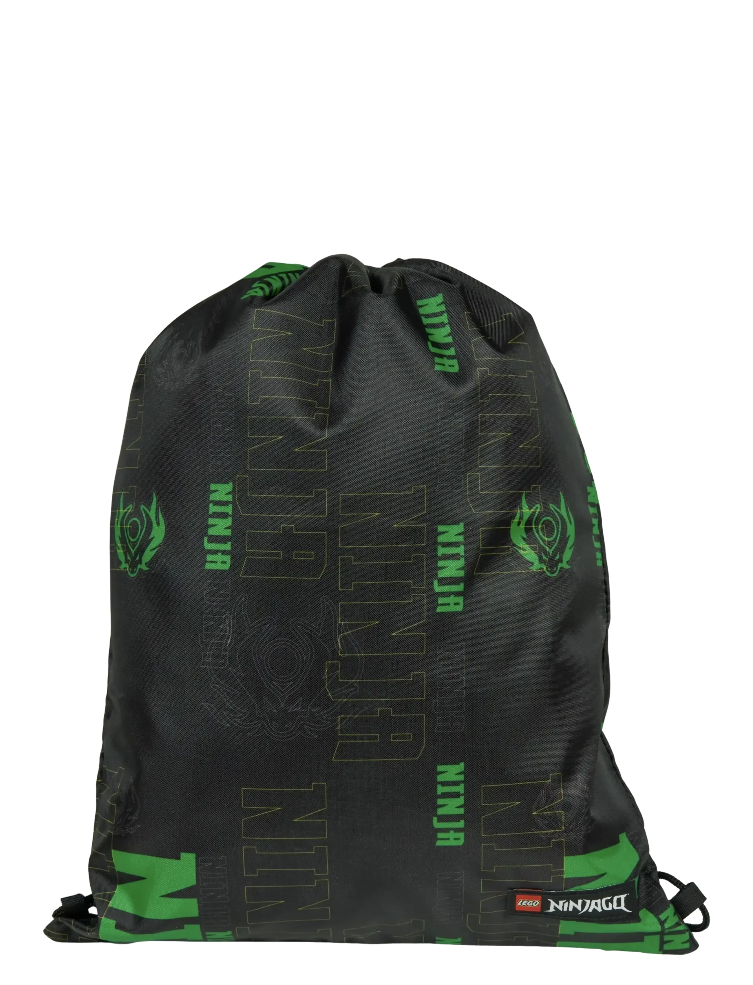 Lego Bags Lego Drawstring Bag, 10 L, Black, Tasker > Sportstasker, Børn