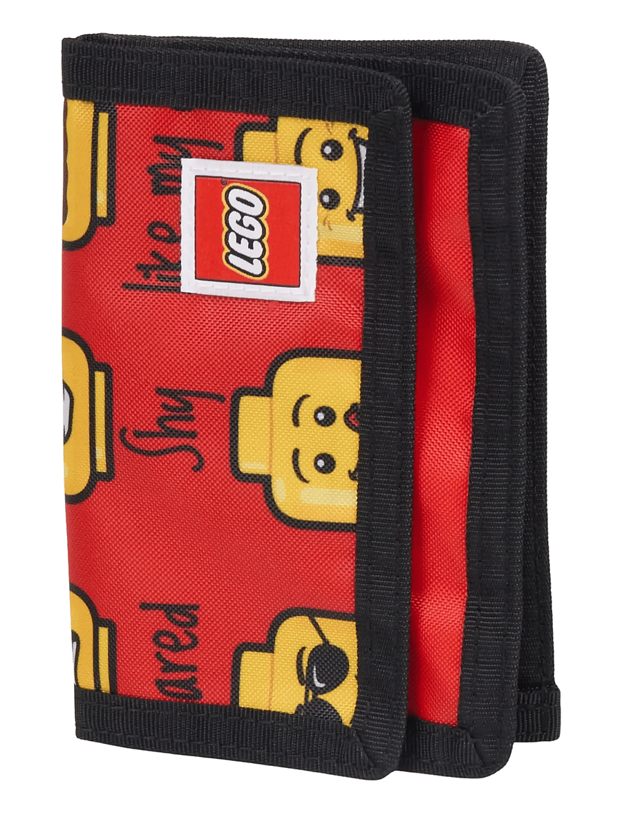 Lego Bags - LEGO® Wallet - plånböcker - minifigures™, red, today i feel - 0