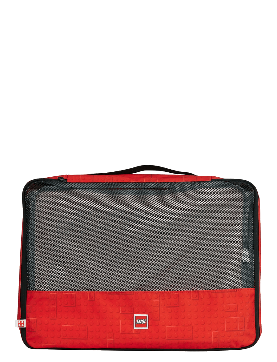 Lego Bags - LEGO® Packing Cubes 3 pcs set - resväskor till barn - lego® brick dots red - 0