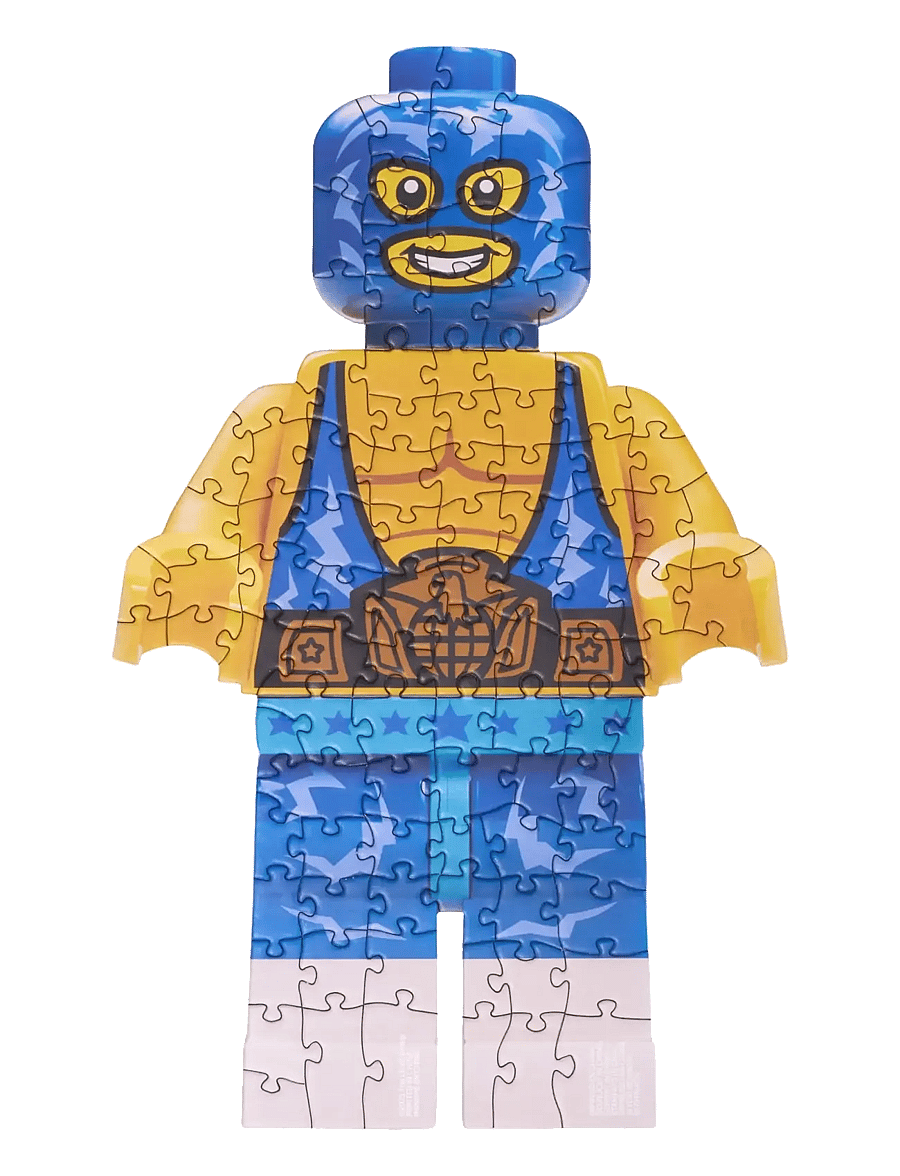 LEGO Puzzles - LEGO Minifigures Blind Bag Puzzle 100 Pcs Asst. - klassiska pussel - multi - 3