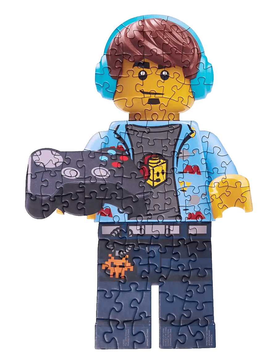 LEGO Puzzles - LEGO Minifigures Blind Bag Puzzle 100 Pcs Asst. - klassiska pussel - multi - 5