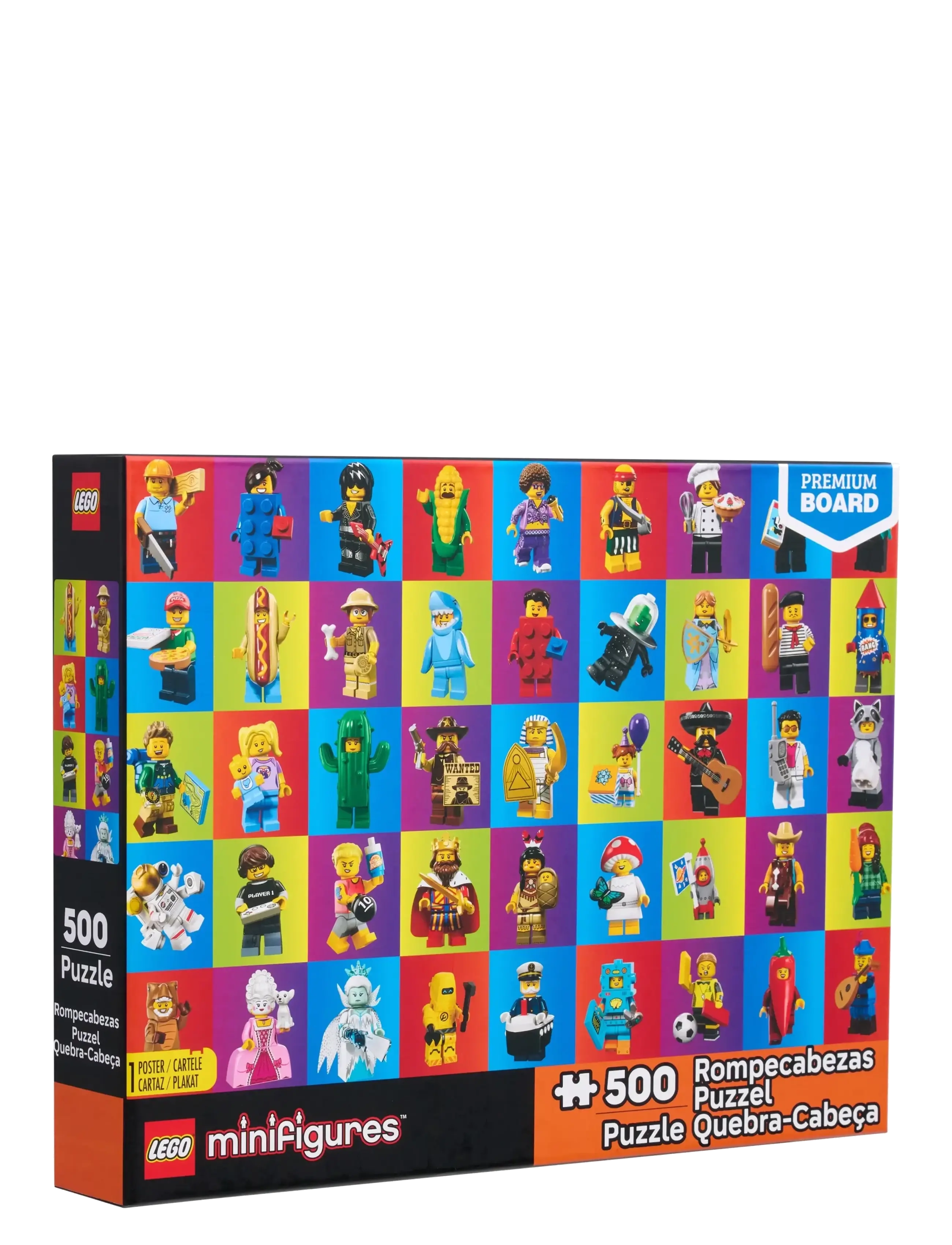 LEGO Puzzles LEGO Minifigures Collage 1 Puzzle 500 Pcs - LEGO Puzzles - MULTI / multi