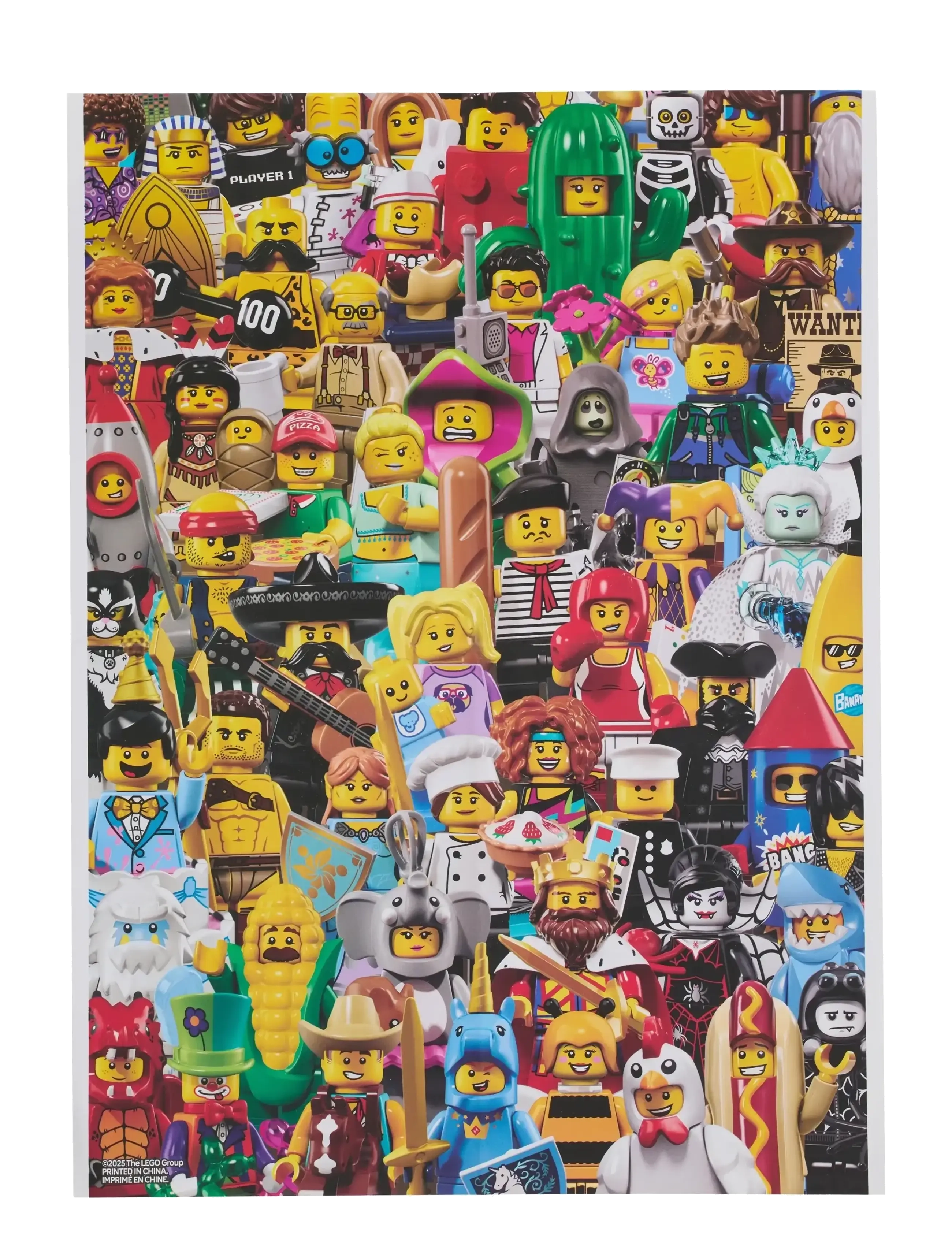 LEGO Puzzles - LEGO Minifigures Collage 1 Puzzle 500 Pcs - klassiska pussel - multi - 1