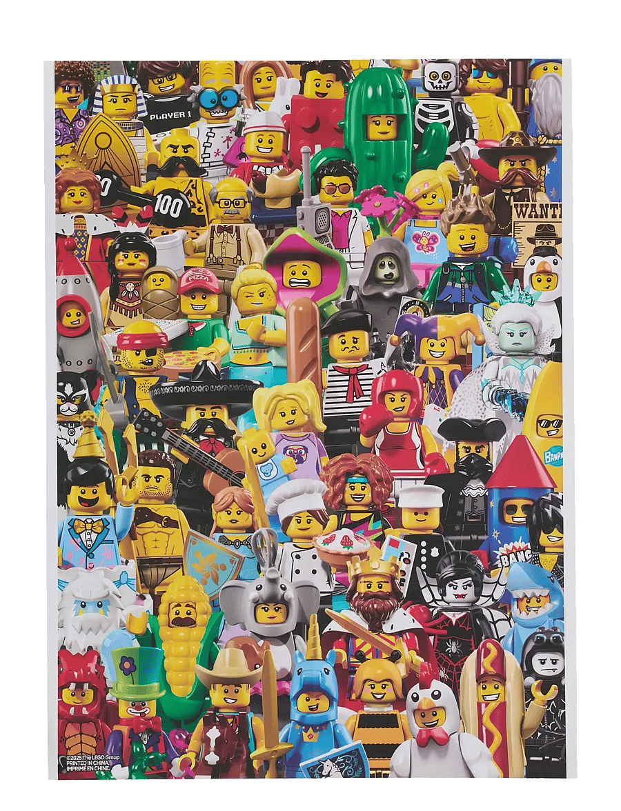LEGO Puzzles - LEGO Minifigures Collage 1 Puzzle 500 Pcs - klassiska pussel - multi - 1