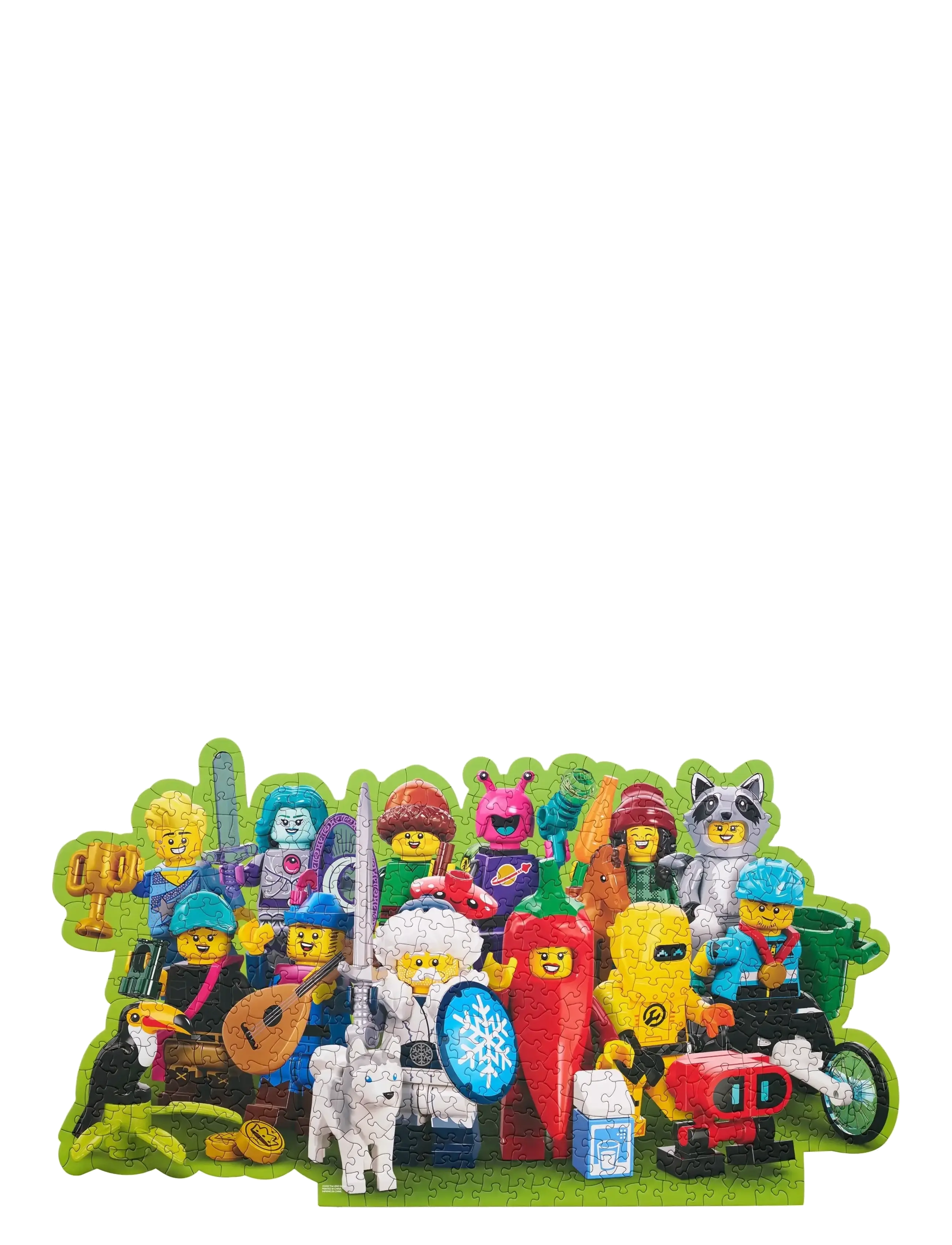 LEGO Puzzles - LEGO Minifigures Collage 1 Puzzle 500 Pcs - klassiska pussel - multi - 2