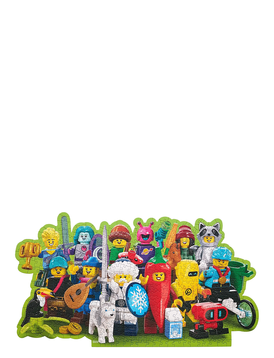 LEGO Puzzles - LEGO Minifigures Collage 1 Puzzle 500 Pcs - klassiska pussel - multi - 2