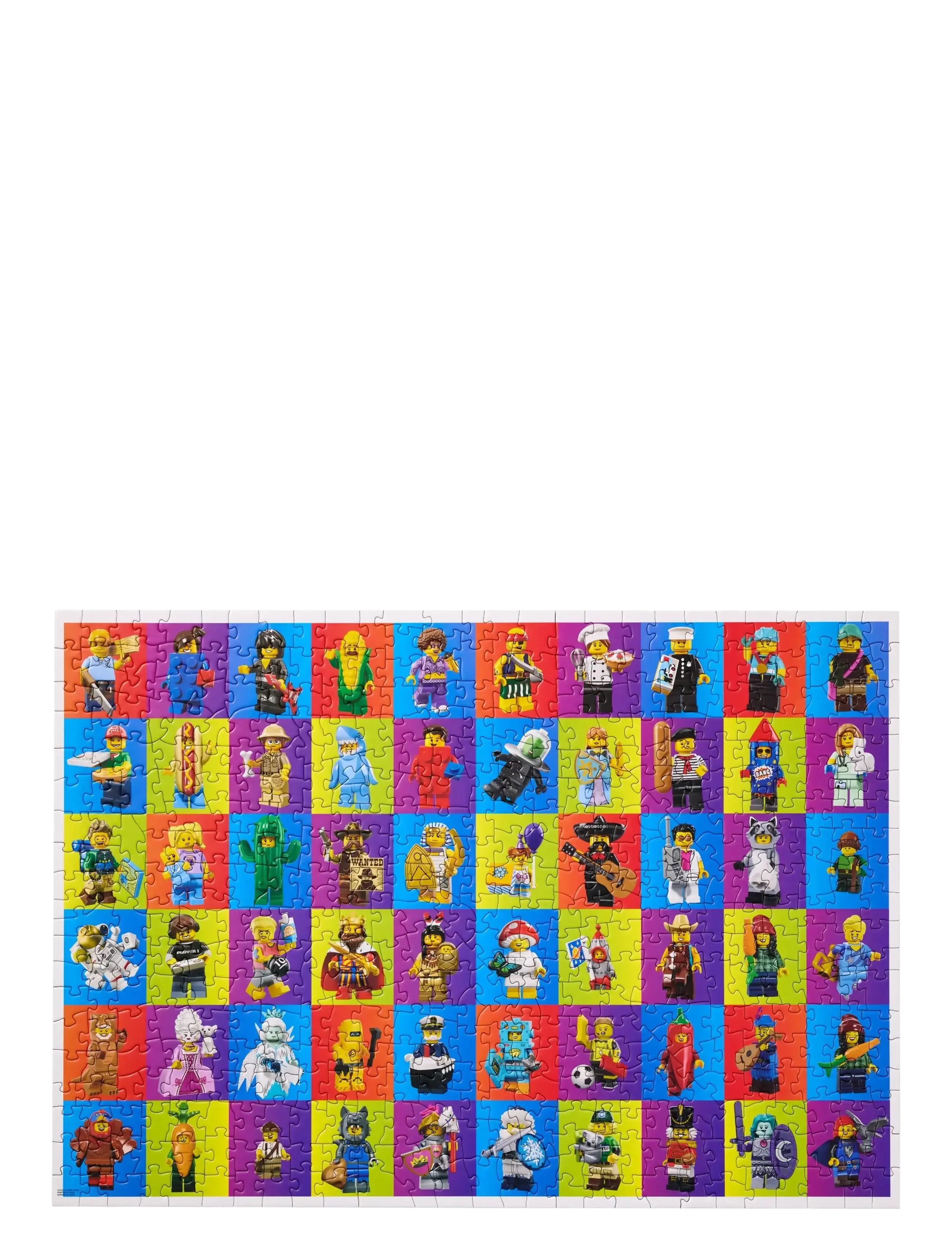 LEGO Puzzles - LEGO Minifigures Collage 1 Puzzle 500 Pcs - klassiska pussel - multi - 3