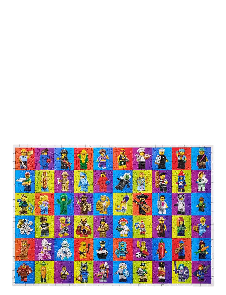 LEGO Puzzles - LEGO Minifigures Collage 1 Puzzle 500 Pcs - klassiska pussel - multi - 3