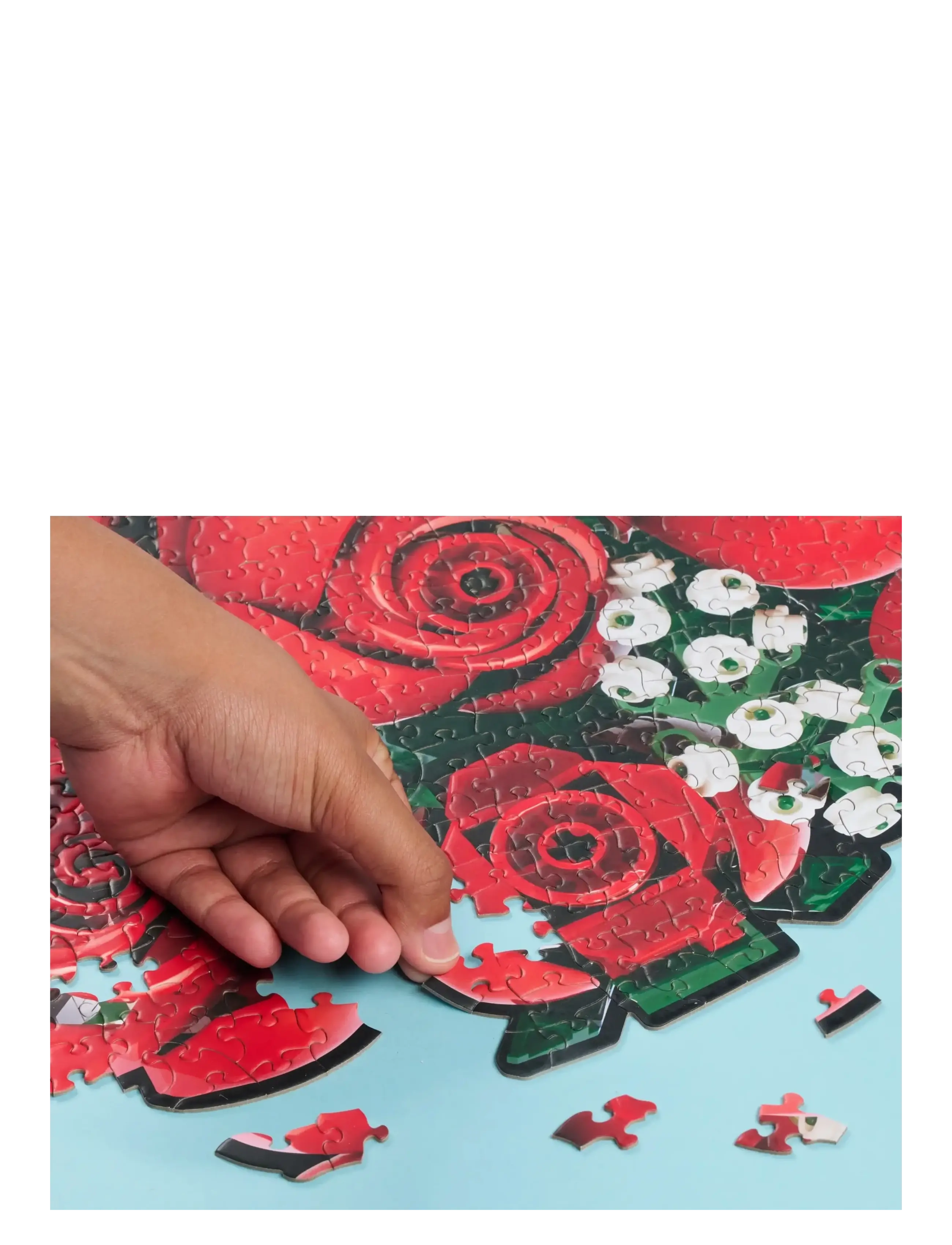 LEGO Puzzles - LEGO Rose Puzzle 1000 Pcs - klassiska pussel - multi - 0