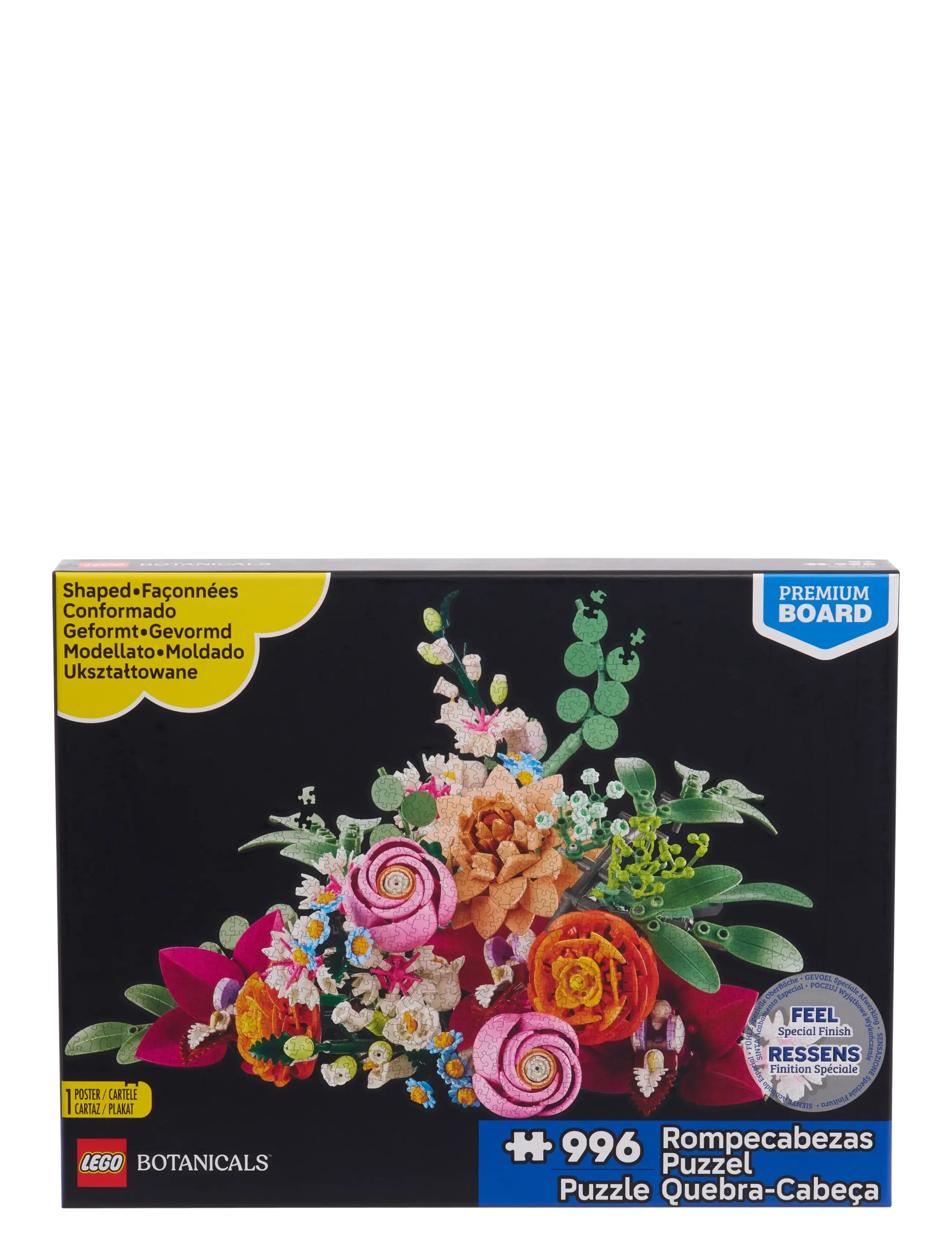 LEGO Puzzles LEGO Pink Bouquet Puzzle 1000 Pcs - LEGO Puzzles - MULTI / pink/rose