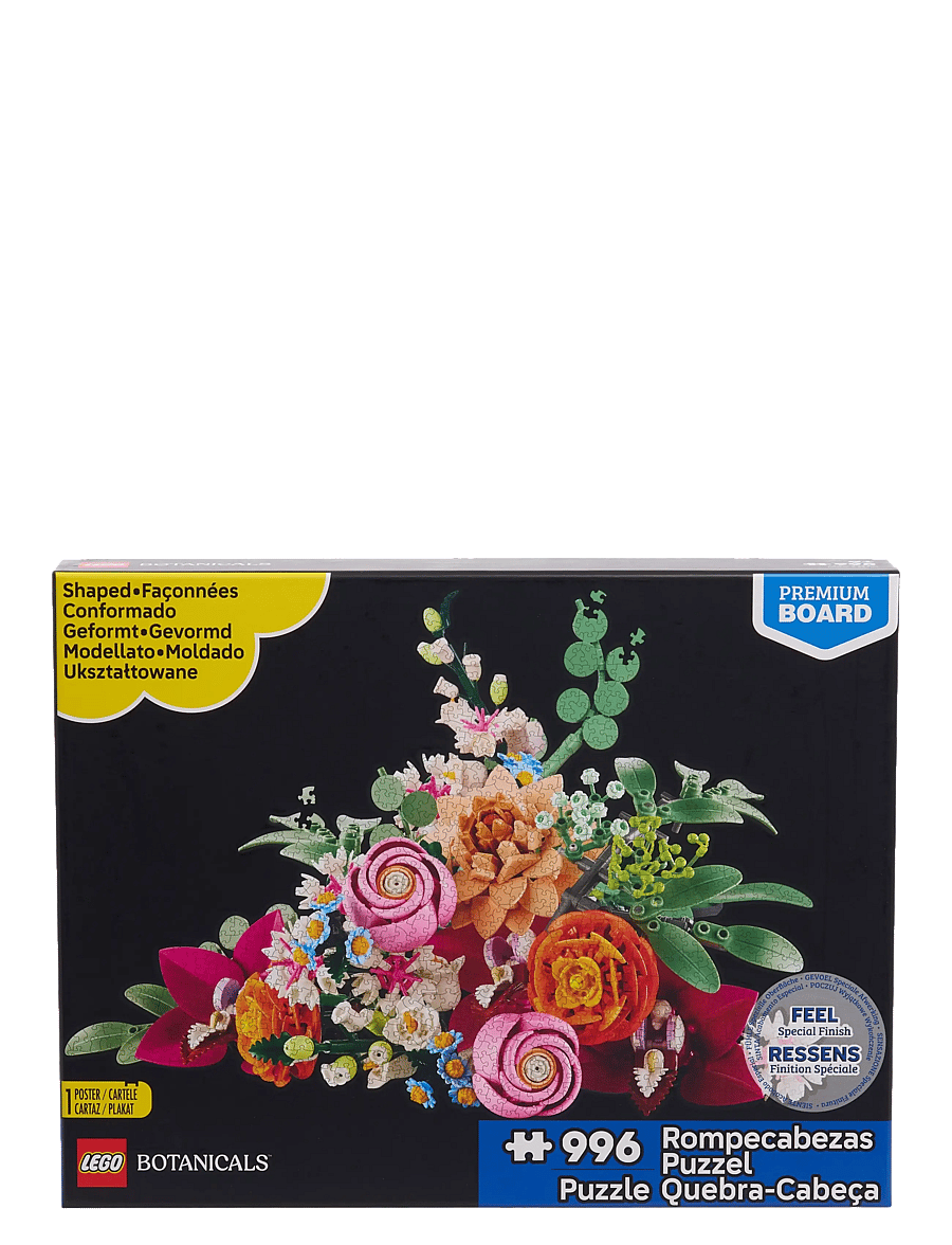 LEGO Puzzles - LEGO Pink Bouquet Puzzle 1000 Pcs - klassiska pussel - multi - 1