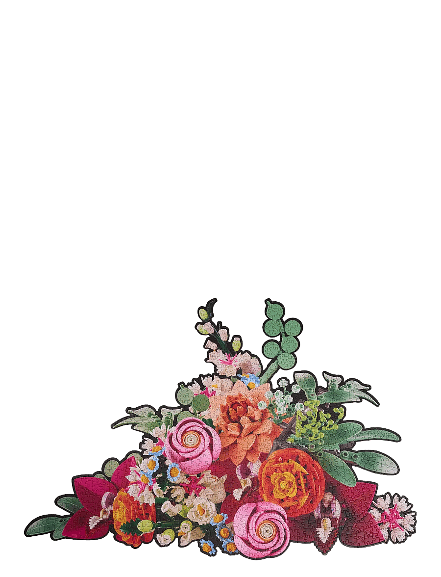 LEGO Puzzles - LEGO Pink Bouquet Puzzle 1000 Pcs - klassiska pussel - multi - 2