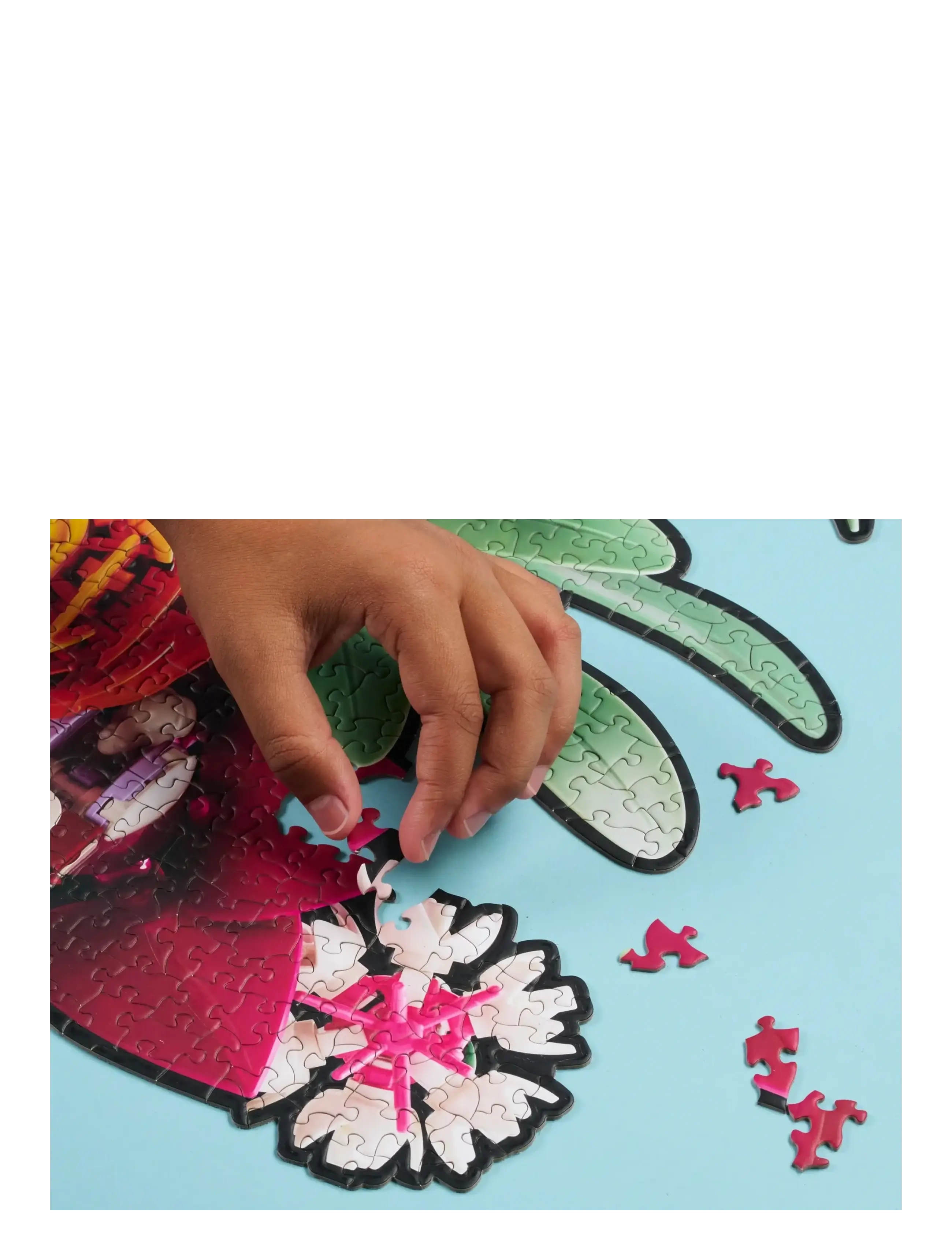 LEGO Puzzles - LEGO Pink Bouquet Puzzle 1000 Pcs - klassiska pussel - multi - 0