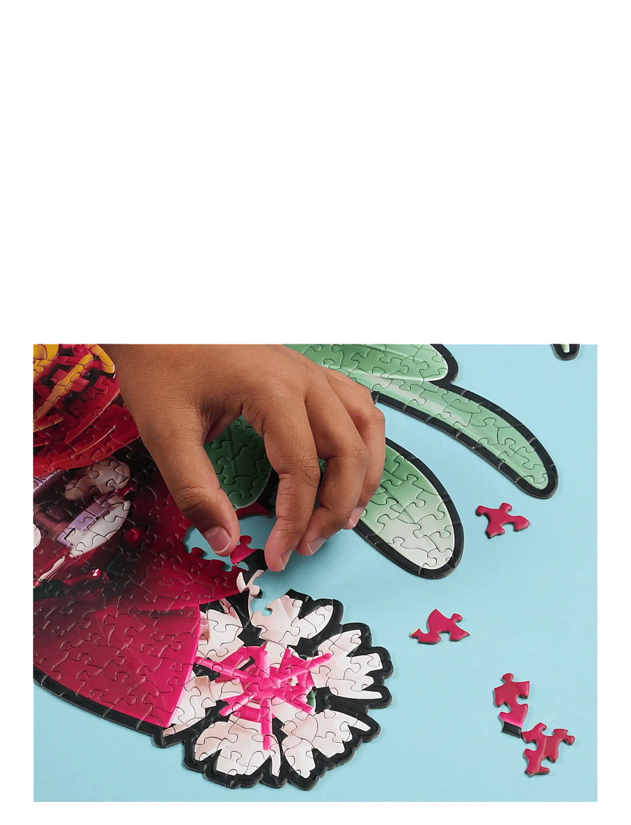 LEGO Puzzles - LEGO Pink Bouquet Puzzle 1000 Pcs - klassiska pussel - multi - 0