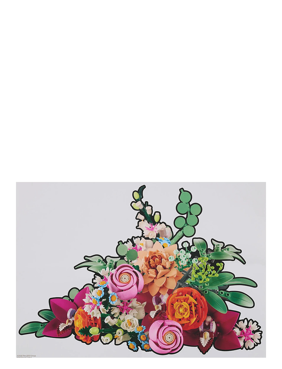 LEGO Puzzles - LEGO Pink Bouquet Puzzle 1000 Pcs - klassiska pussel - multi - 3