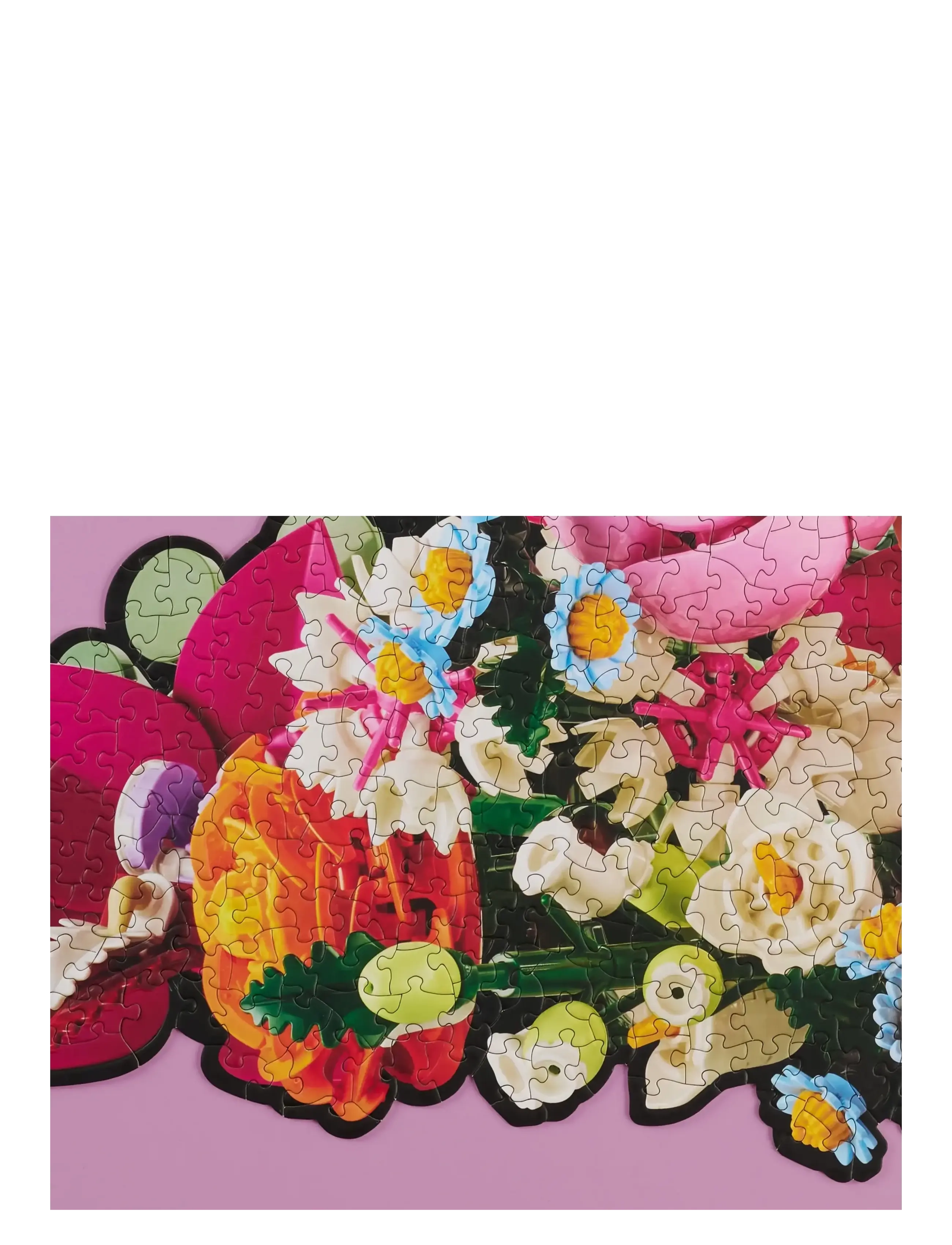 LEGO Puzzles - LEGO Pink Bouquet Puzzle 1000 Pcs - klassiska pussel - multi - 4