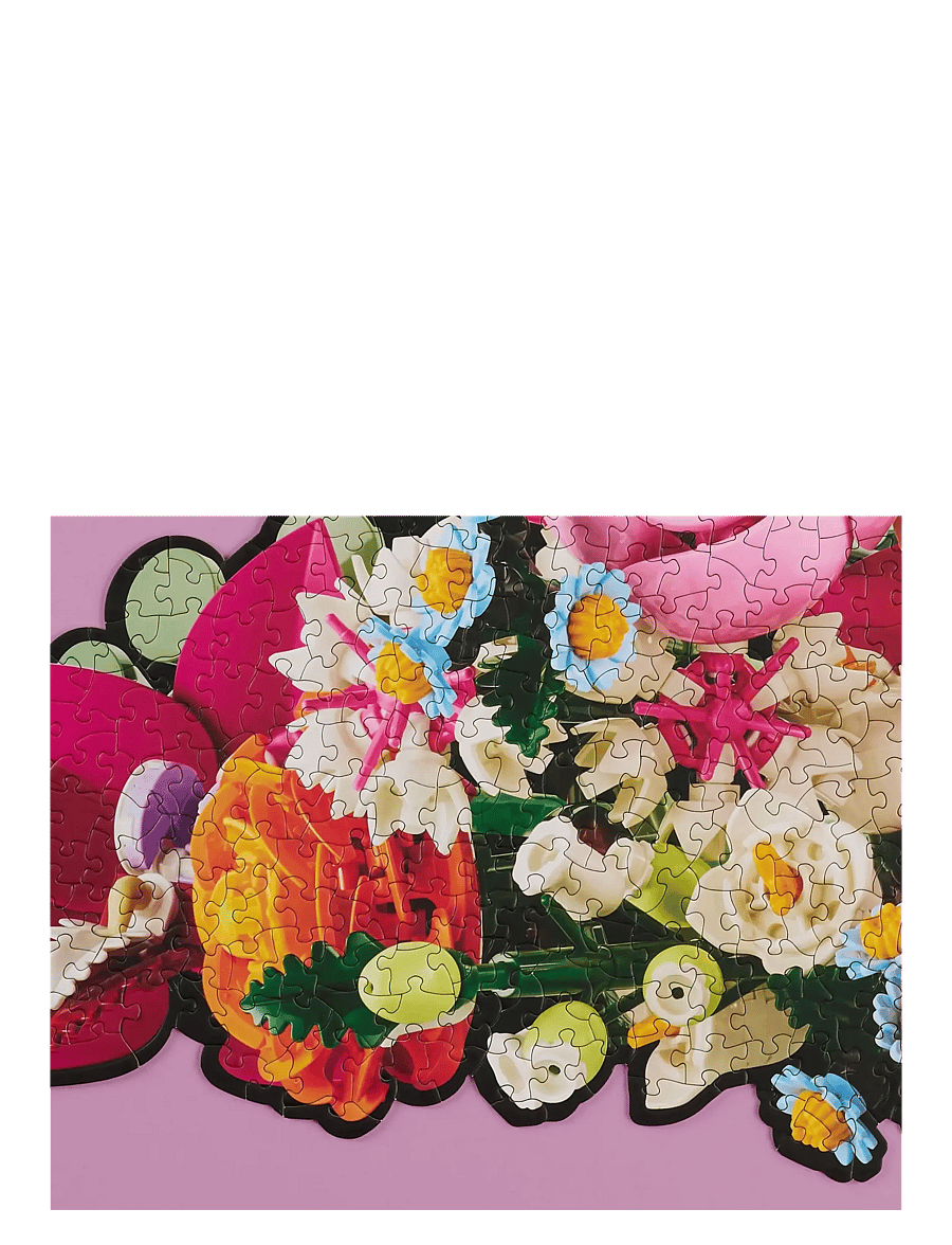 LEGO Puzzles - LEGO Pink Bouquet Puzzle 1000 Pcs - klassiska pussel - multi - 4