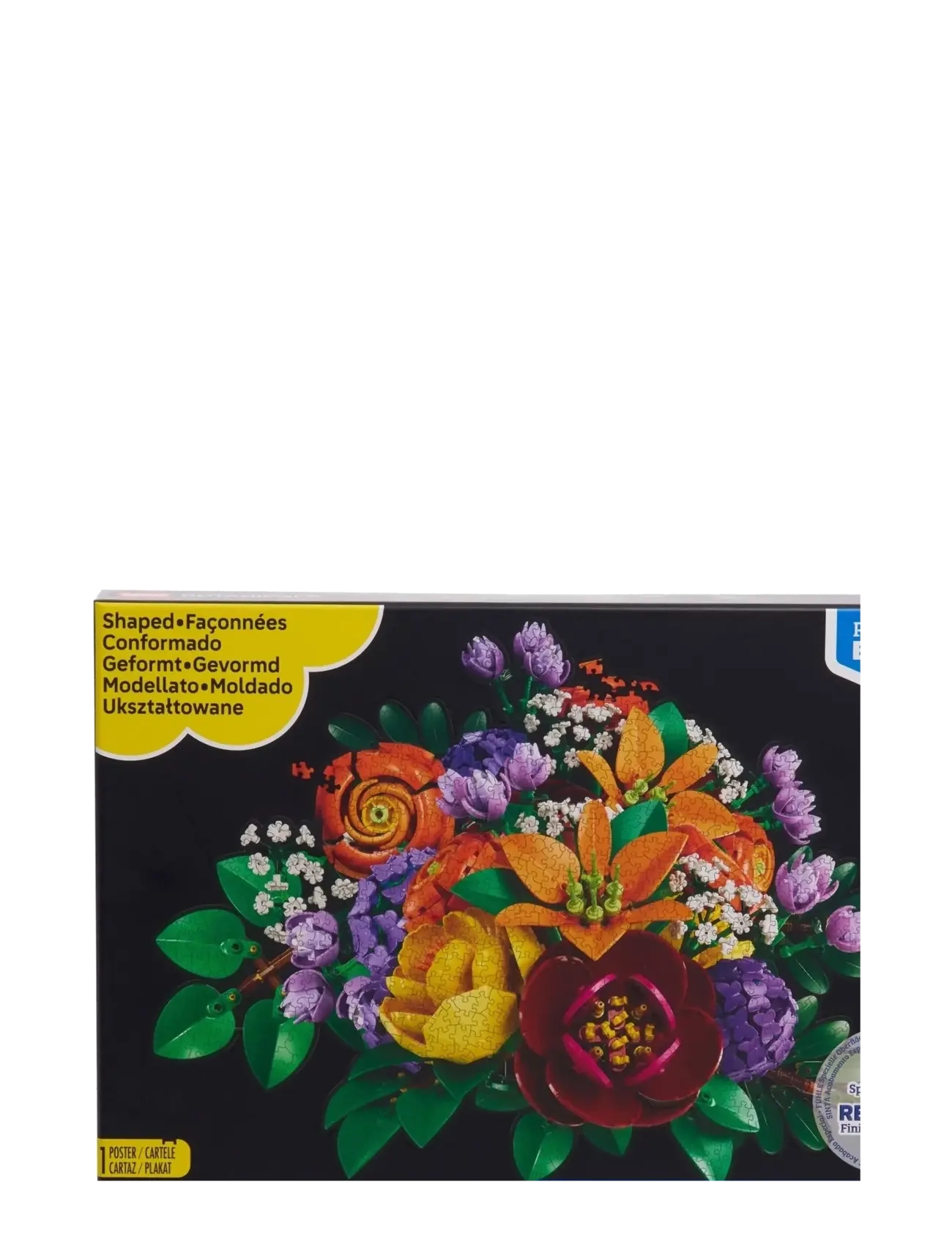 LEGO Puzzles - LEGO Purple Floral Puzzle 1000 Pcs - klassiska pussel - multi - 2