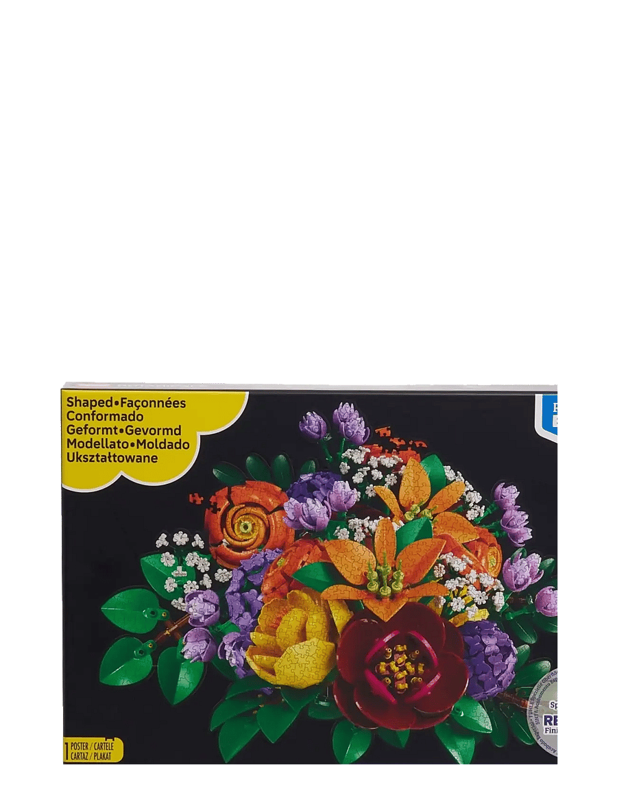 LEGO Puzzles - LEGO Purple Floral Puzzle 1000 Pcs - klassiska pussel - multi - 2