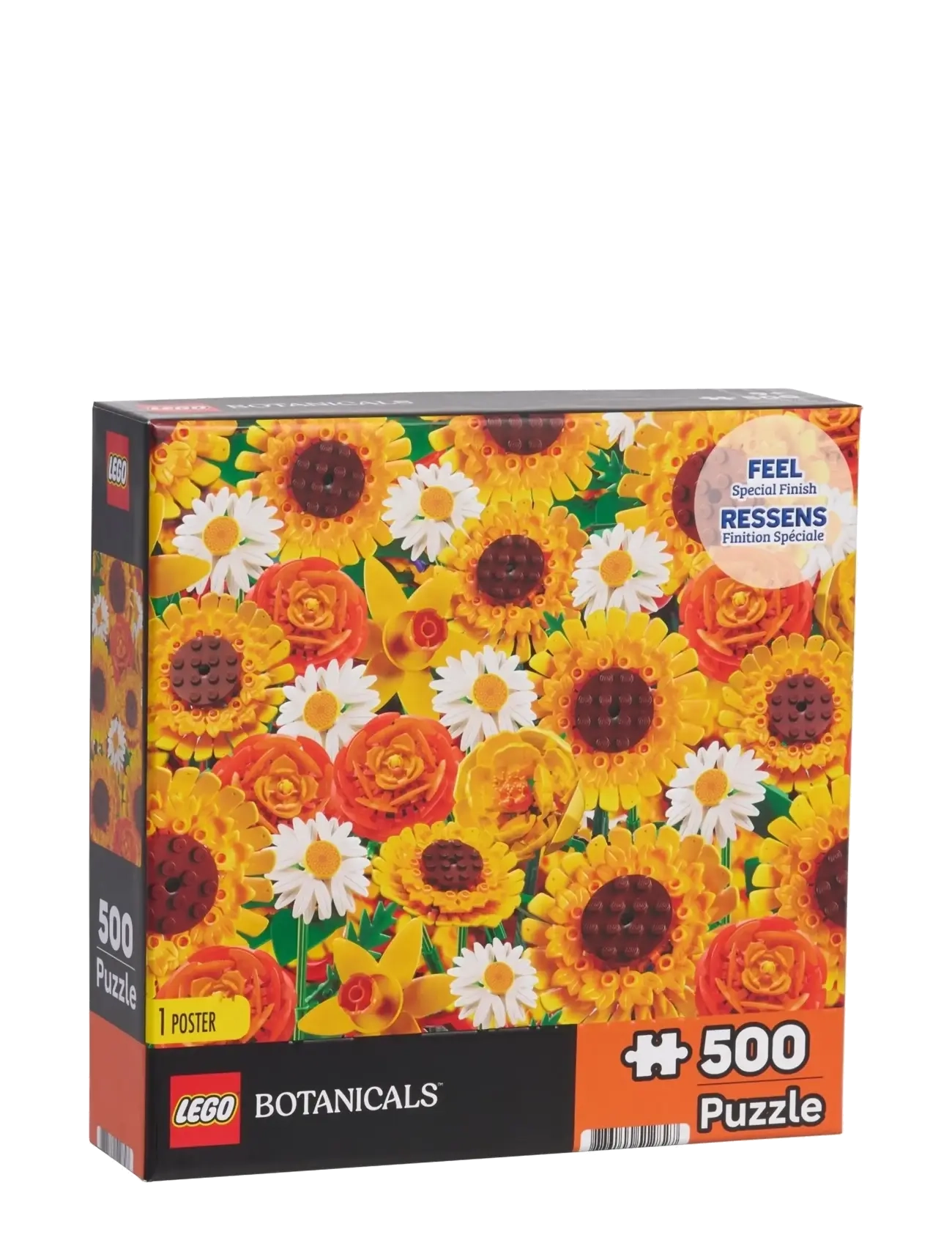 LEGO Puzzles - LEGO Sunflower Collage Puzzle 500 Pcs - klassiske puslespil - multi - 2