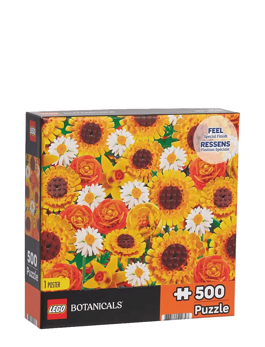 LEGO Puzzles - LEGO Sunflower Collage Puzzle 500 Pcs - klassiska pussel - multi - 2