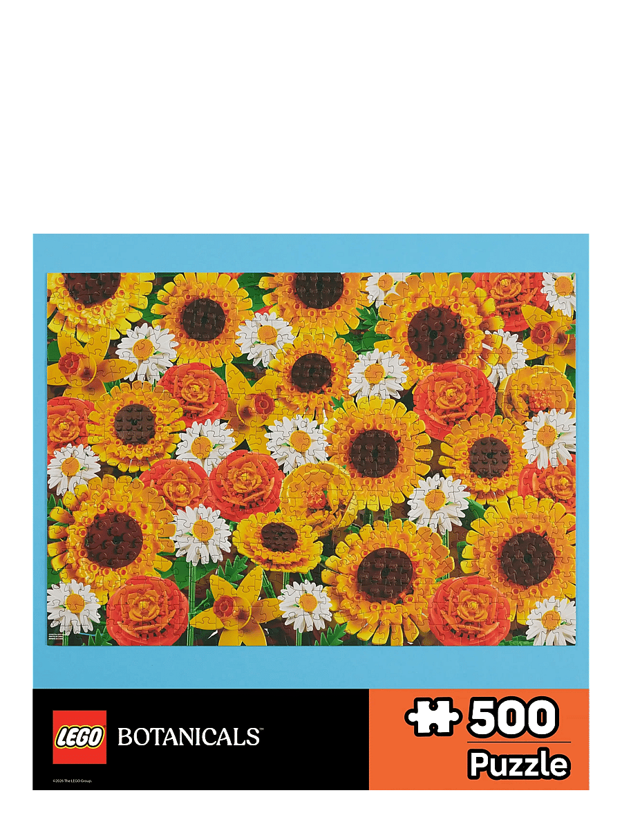 LEGO Puzzles - LEGO Sunflower Collage Puzzle 500 Pcs - klassiska pussel - multi - 3