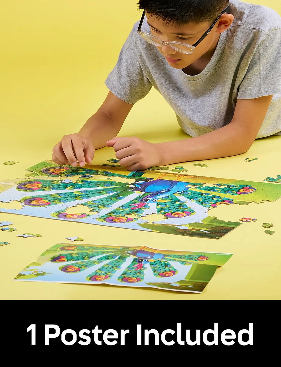 LEGO Puzzles - LEGO Peacock Puzzle 500 Pcs - klassiska pussel - multi - 4