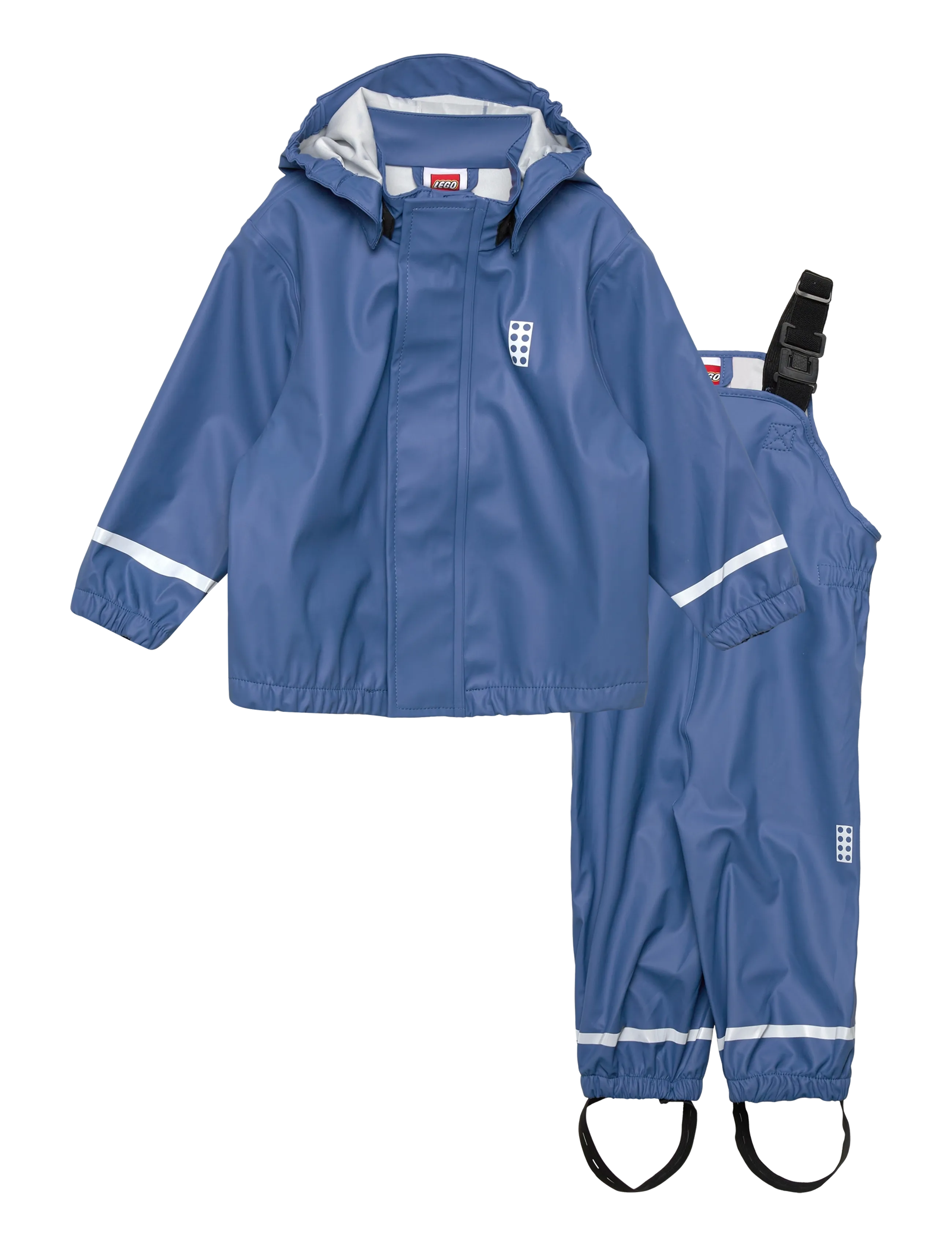 Lego Wear Lwjivan 200 Pu Rain Set., 80, Rainwear, Blau - Rainwear Sets, Kinder