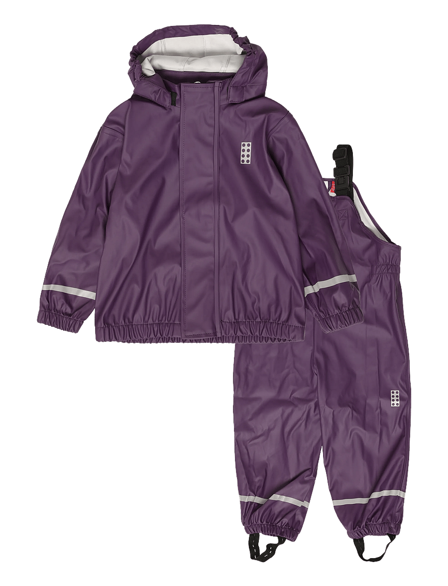 Lego Wear - LEGO® Pu Rain Set - LWJIVAN 200 - regensets - dark purple - 0