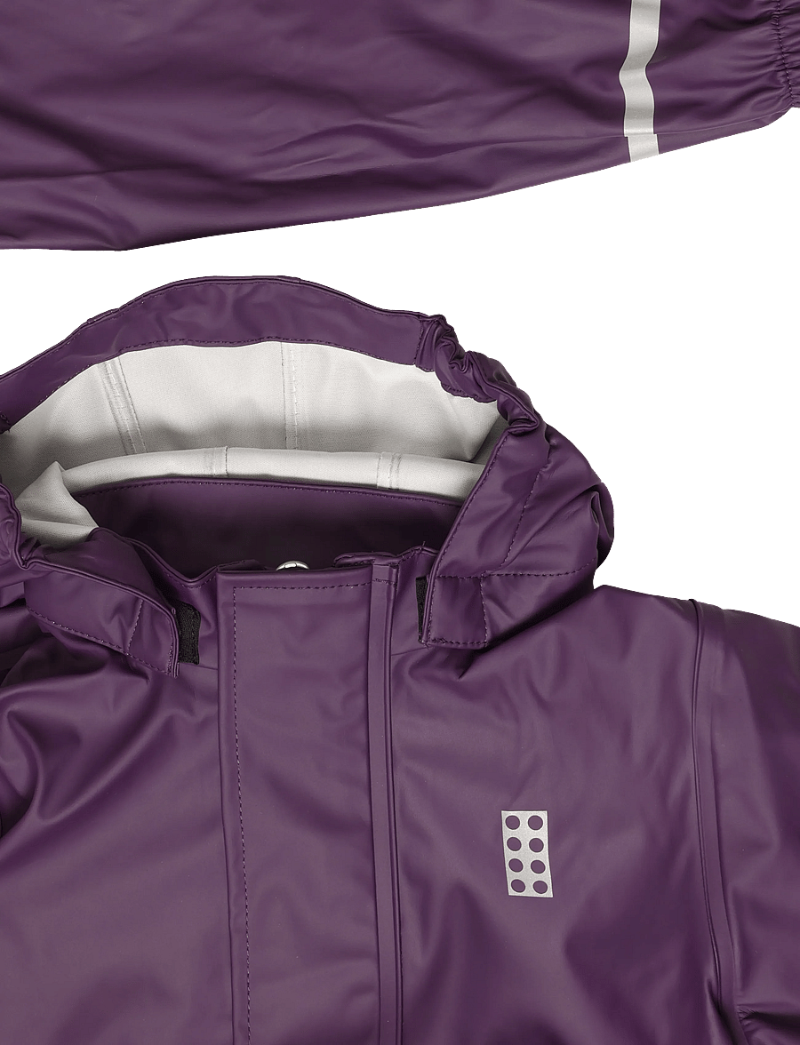 Lego Wear - LEGO® Pu Rain Set - LWJIVAN 200 - regensets - dark purple - 4