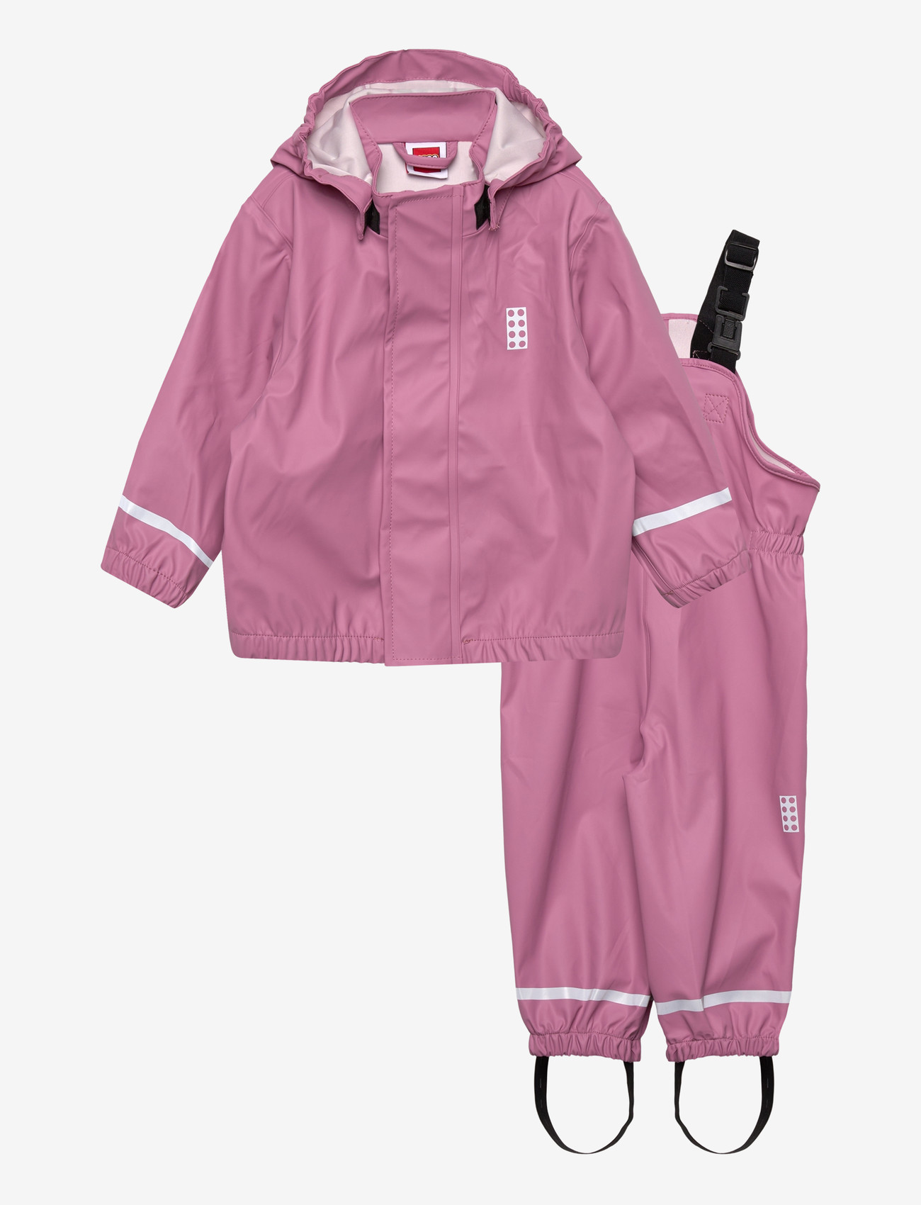 Lego Wear - LWJIVAN 200 - PU RAIN SET. - regnsæt - dusty purple - 0