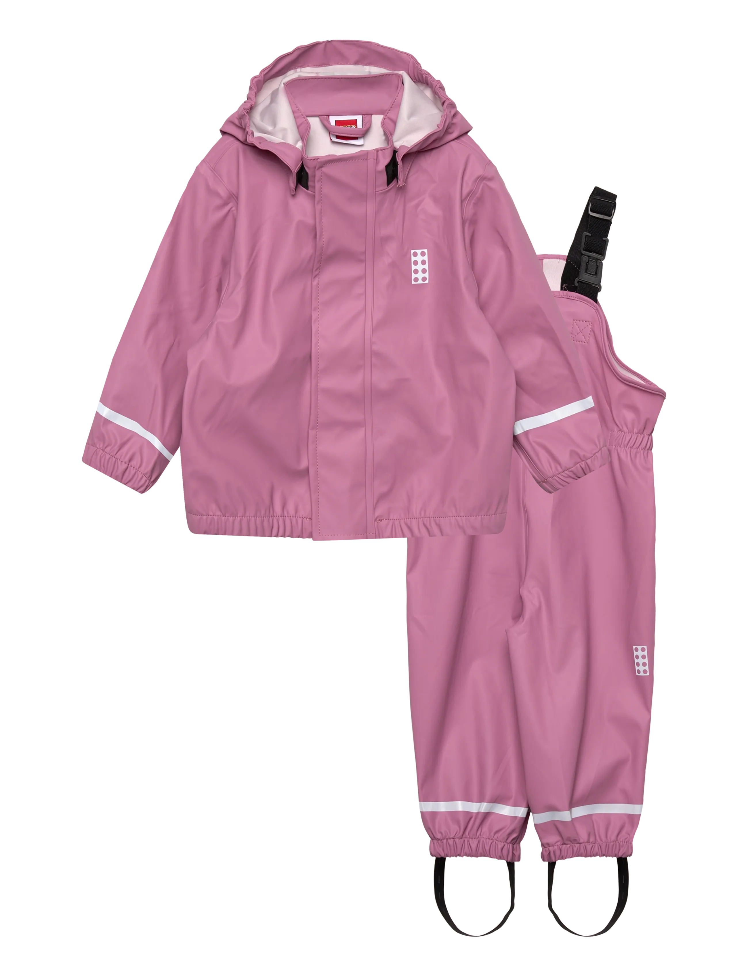 LEGO kidswear LWJIVAN 200 - PU RAIN SET - Ytterkläder - DUSTY PURPLE / purple