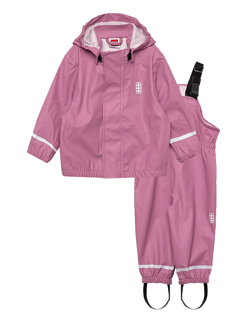 Lego Wear - LWJIVAN 200 - PU RAIN SET. - vihmakomplektid - dusty purple - 0