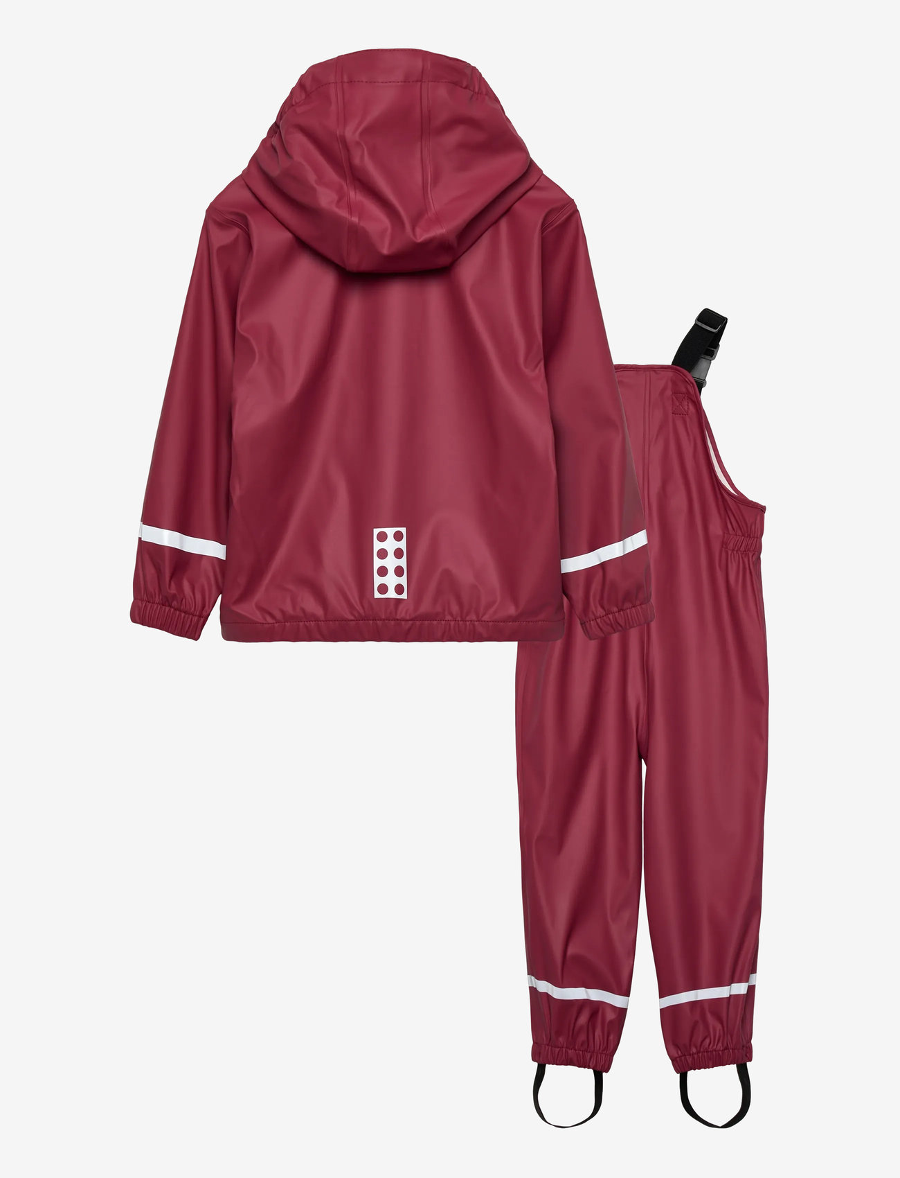 LEGO kidswear - LWJIVAN 200 - PU RAIN SET - regnställ - earth red - 1