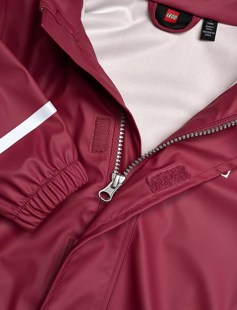 LEGO kidswear - LWJIVAN 200 - PU RAIN SET - regnställ - earth red - 2