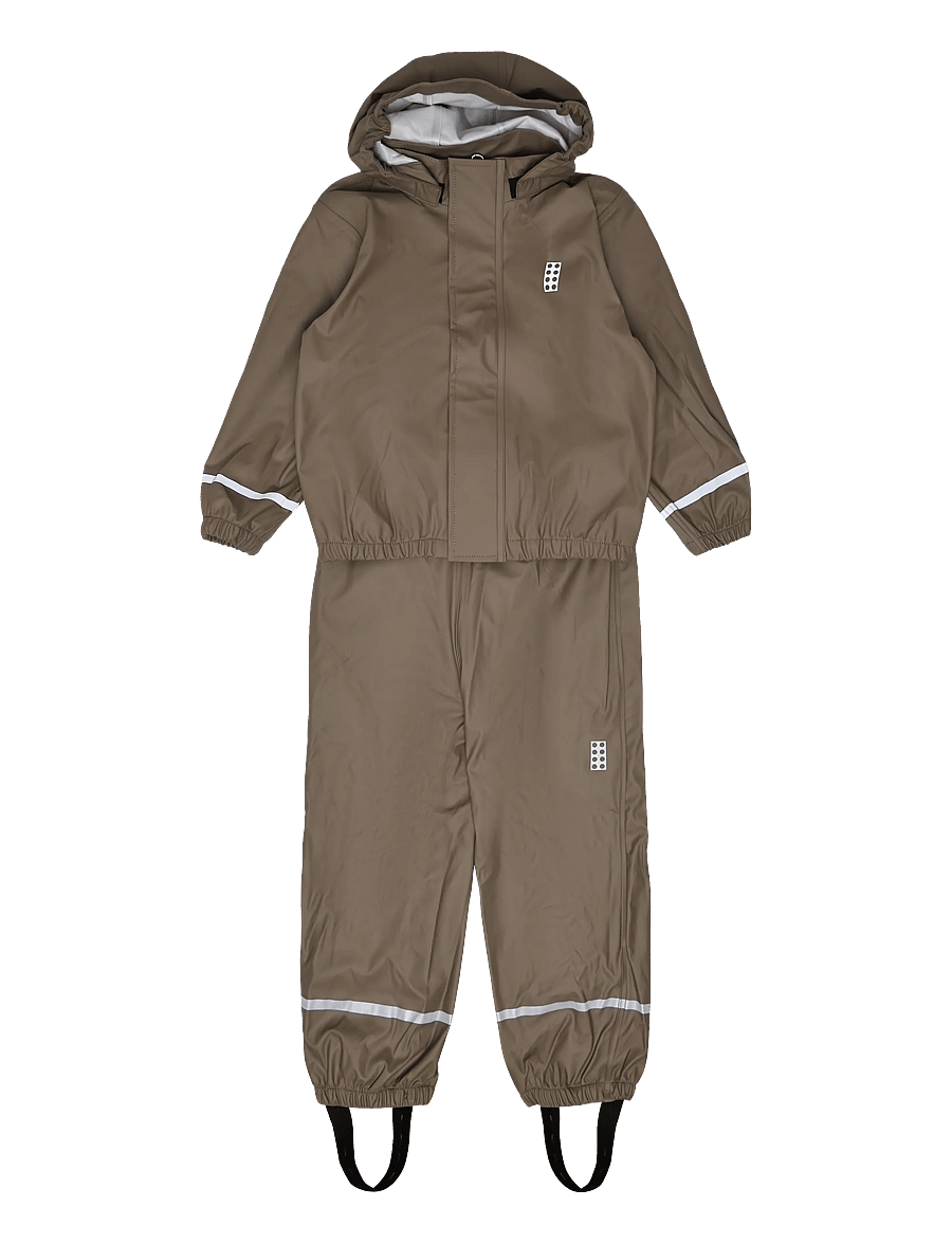 Lego Wear - LEGO® Pu Rain Set - LWJIVAN 200 - regensets - light brown - 0