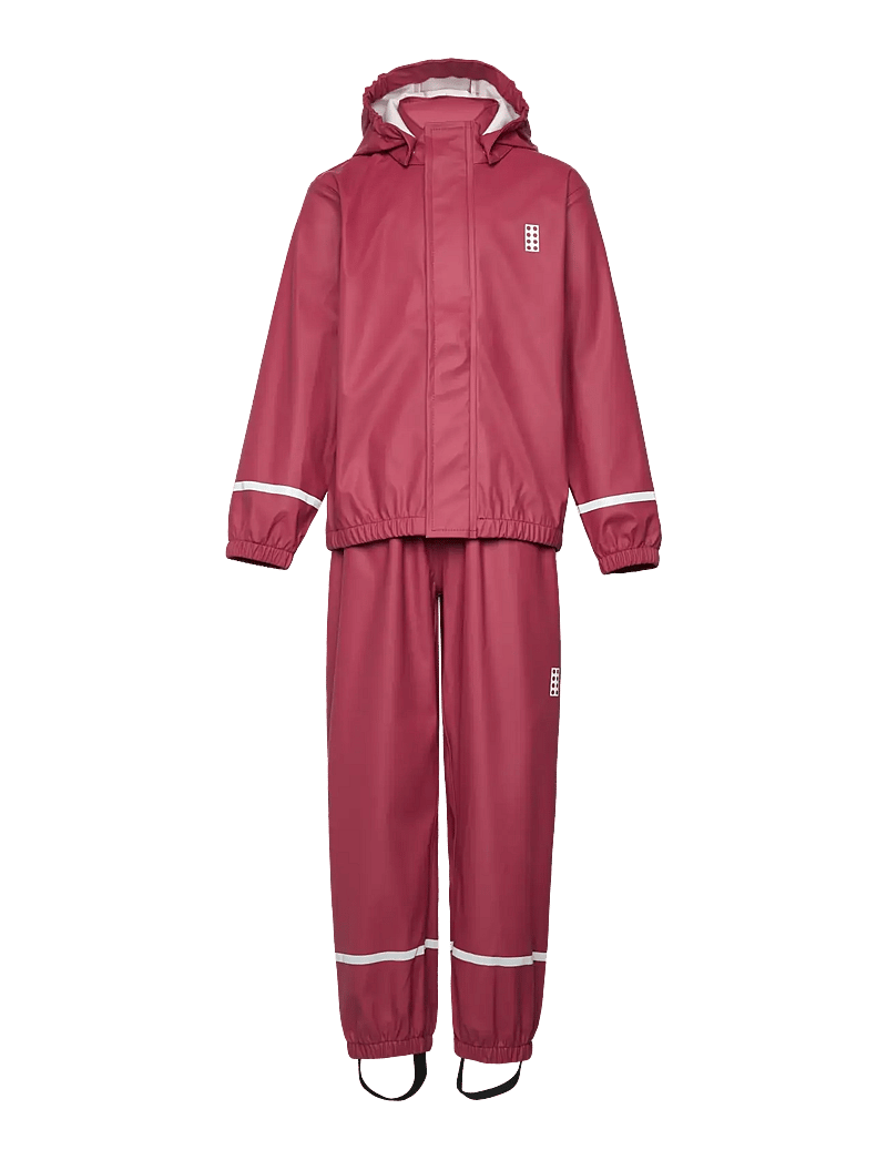LEGO kidswear - LWJORI 200 - PU RAIN SET - regensets - earth red - 0