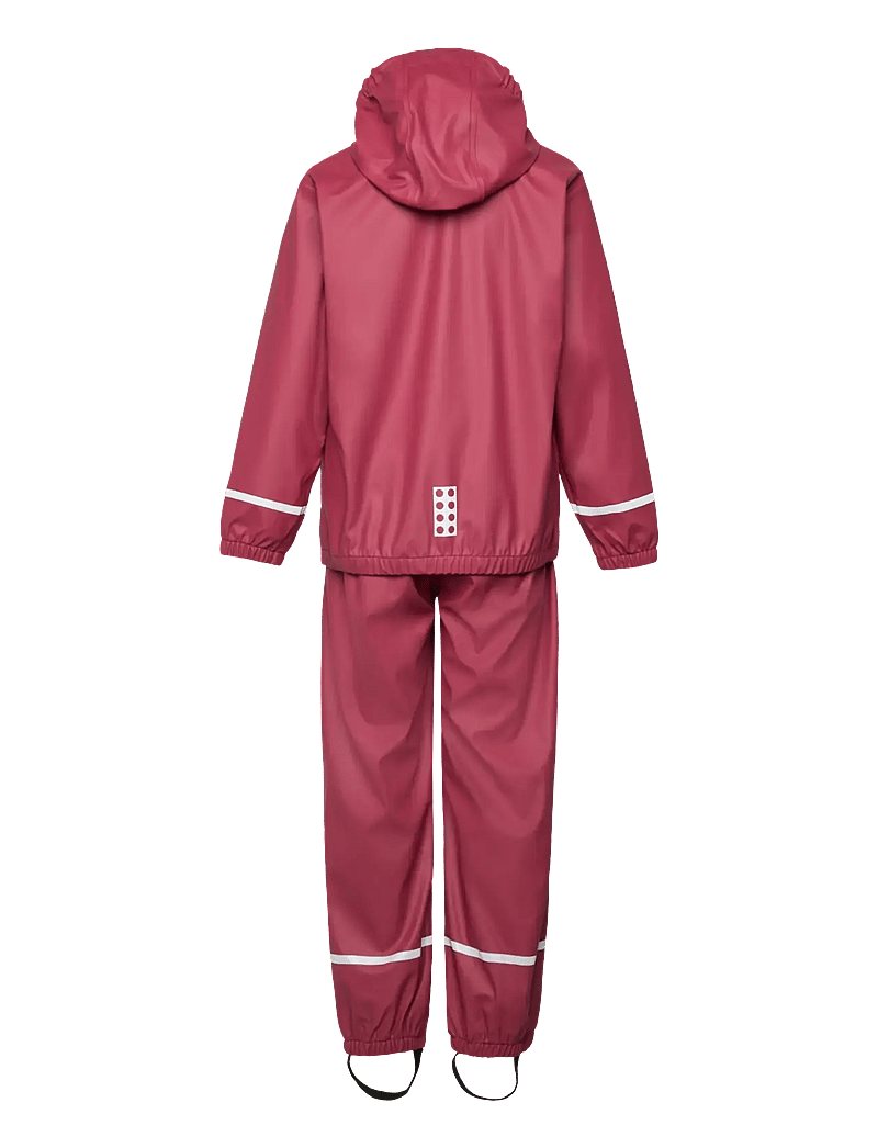 LEGO kidswear - LWJORI 200 - PU RAIN SET - regensets - earth red - 1