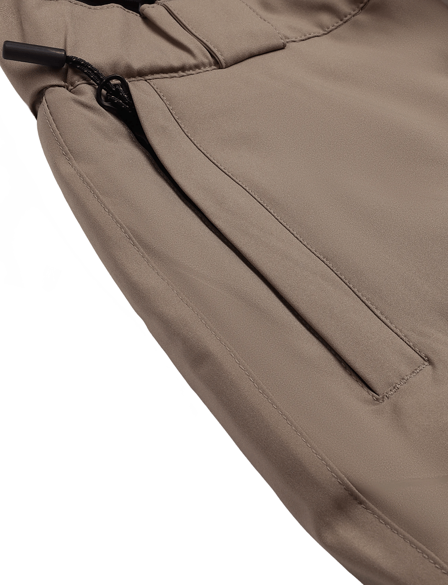 Lego Wear - LWPOWAI 708 - SKI PANTS. - vinterbukser - light brown - 4