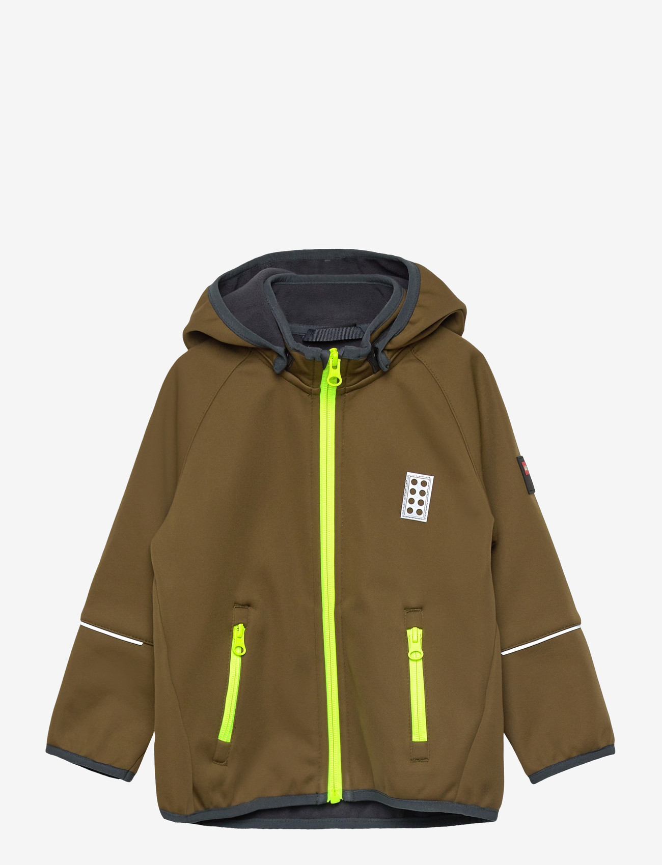 LEGO kidswear - LWSKY 764 - SOFTSHELL JACKET - softshell jackets - dark olive - 0