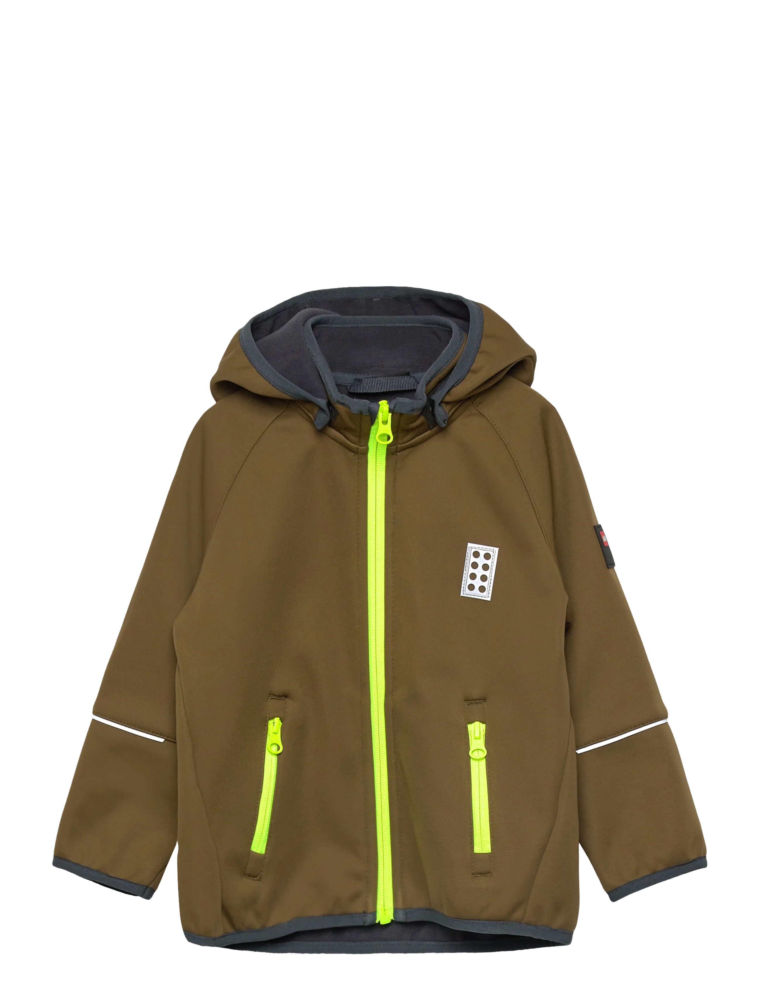 LEGO kidswear - LWSKY 764 - SOFTSHELL JACKET. - dark olive - 0