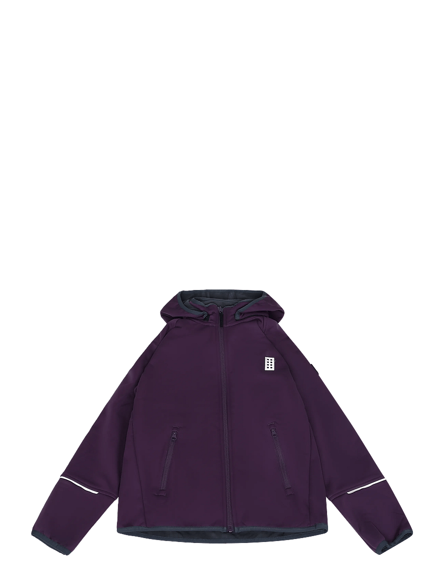 Lego Wear - LWSKY 764 - SOFTSHELL JACKET. - softshell jakker - dark purple - 0