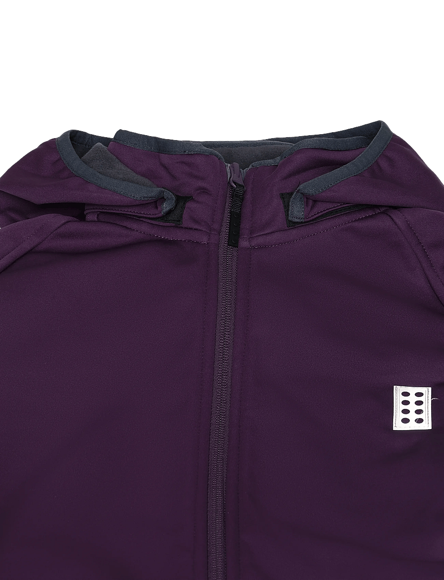 Lego Wear - LWSKY 764 - SOFTSHELL JACKET. - softshell jakker - dark purple - 2