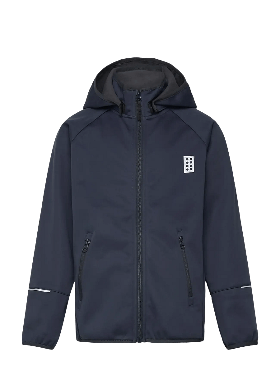 Lego Wear - LWSKY 764 - SOFTSHELL JACKET. - softshell-jacken - navy w. grey - 0