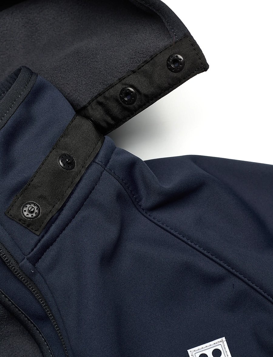 Lego Wear - LWSKY 764 - SOFTSHELL JACKET. - navy w. grey - 3