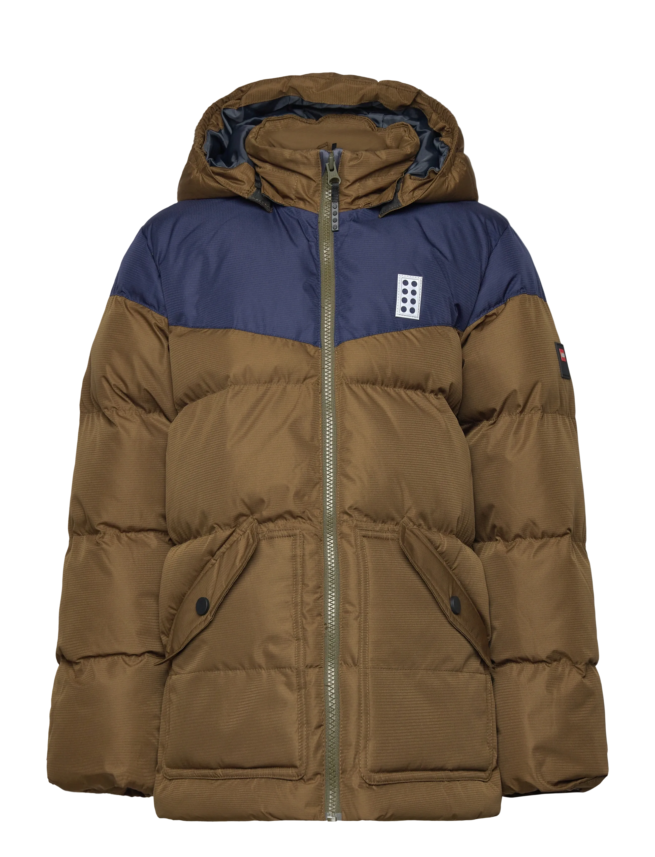 LEGO kidswear LWJEBEL 733 - JACKET - Lego Kids wear - DARK OLIVE / brown