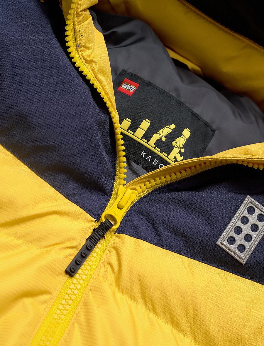 Lego Wear - LWJEBEL 733 - JACKET. - winter jackets - dark yellow - 2