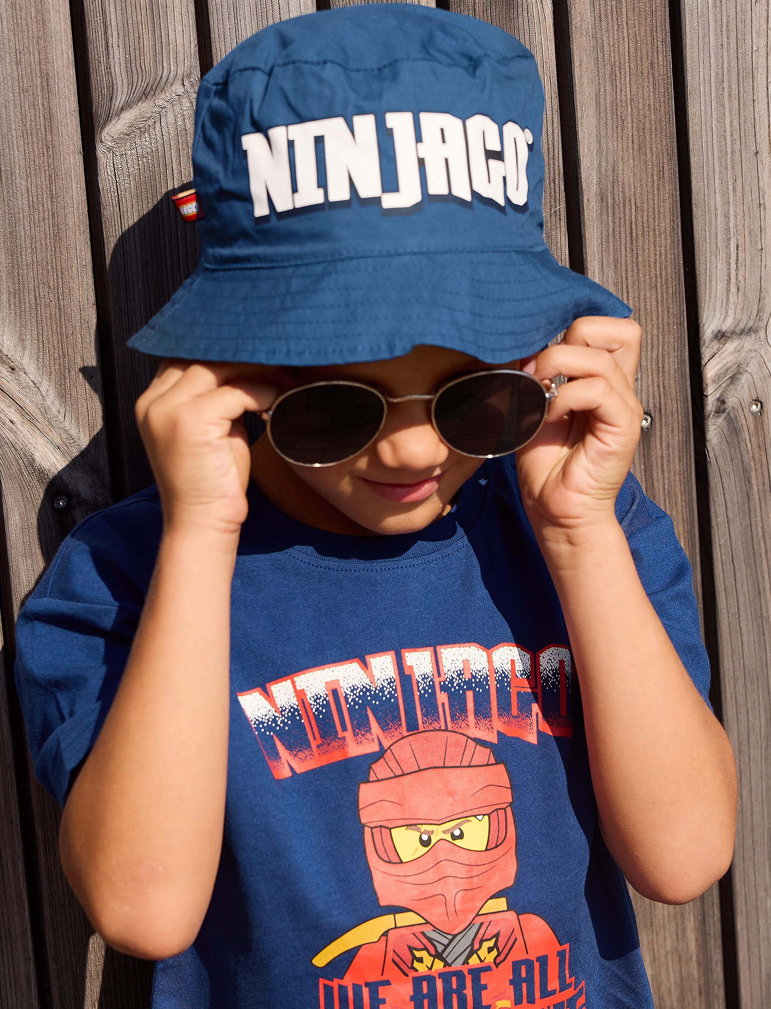 Lego Wear Lwagan 319 Hat, 50-52, Hats, Marineblau - Bucket Kinder