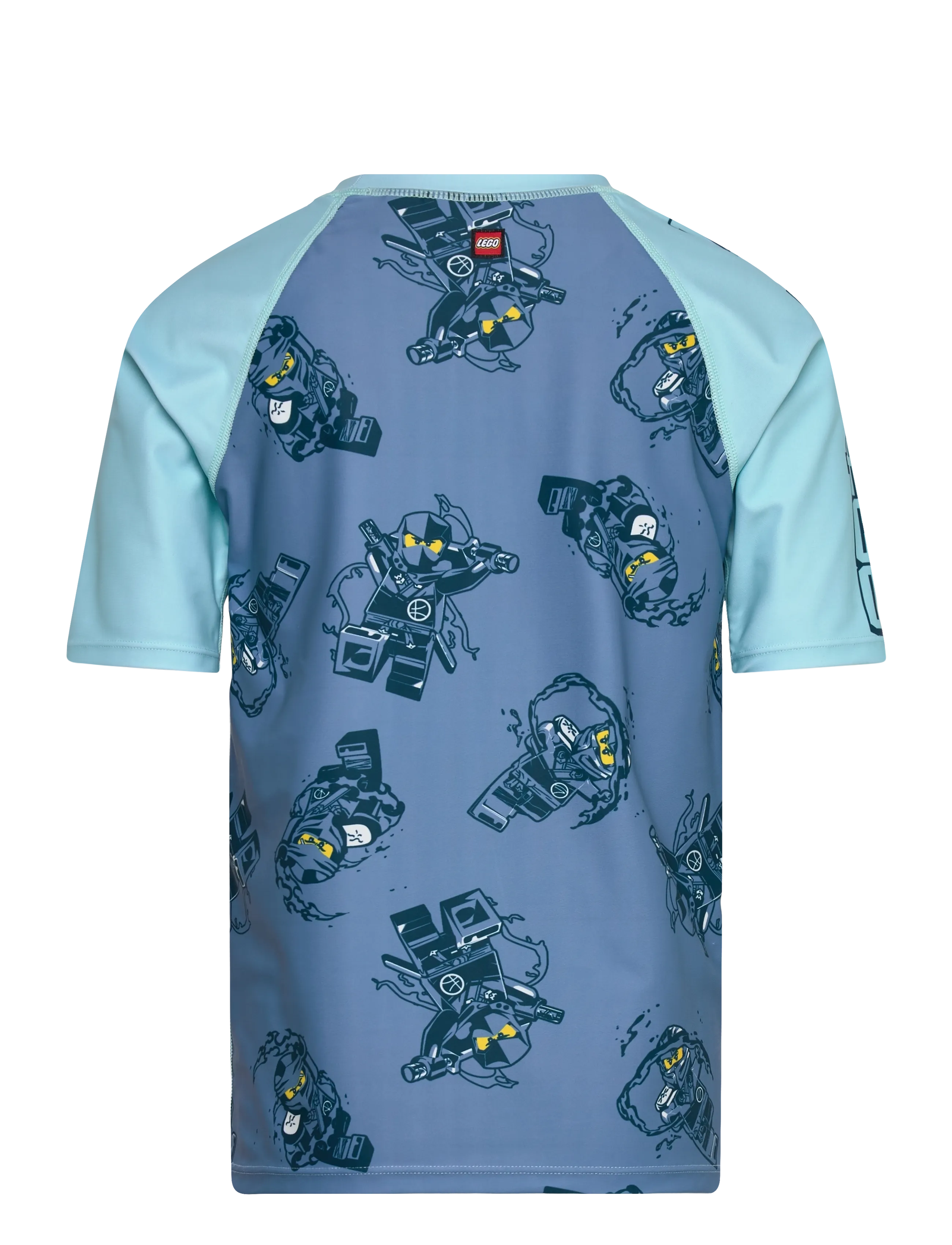 LEGO kidswear - LWAGAN 301 - SWIM T-SHIRT S/S - dusty blue - 1