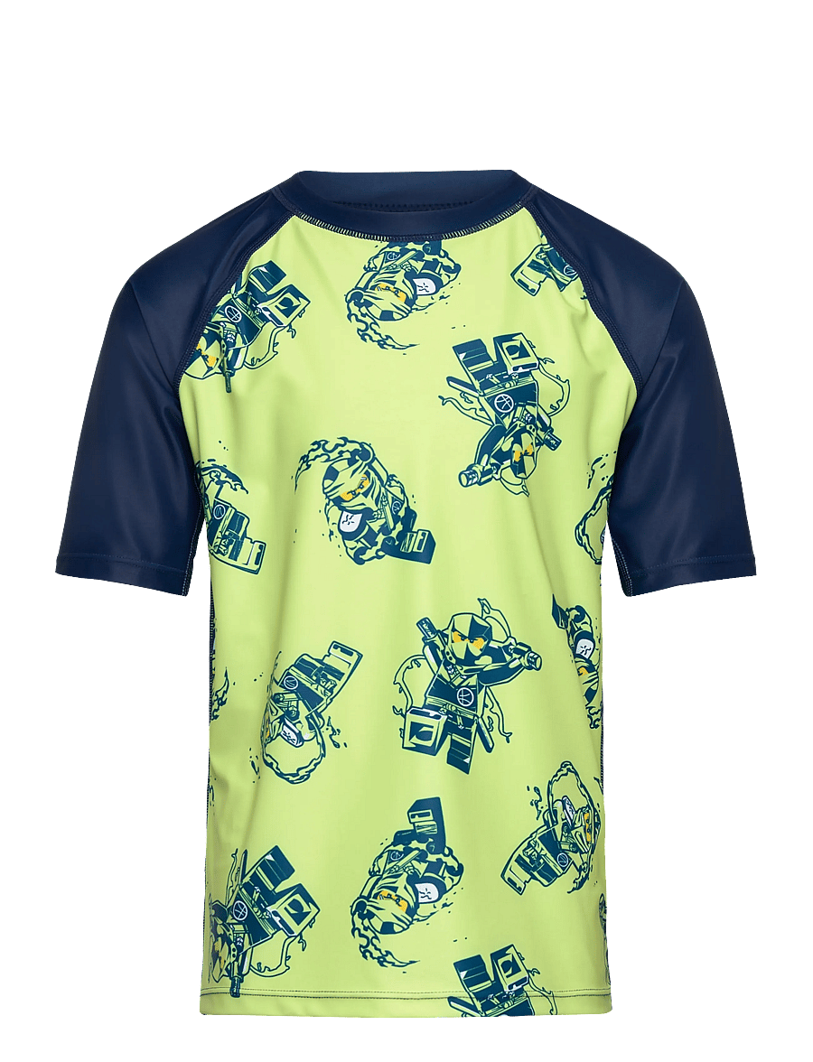 Lego Wear - LEGO® NINJAGO® Swim T-Shirt S/S - LWAGAN 301 - bade-oberteile - green - 0